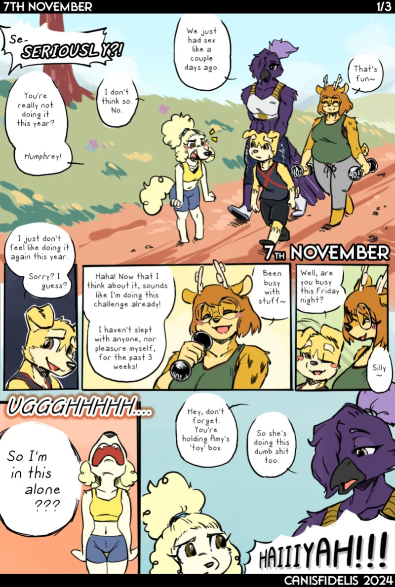 [CanisFidelis] Cakewalk (NNN Comic 2024) (Completed)