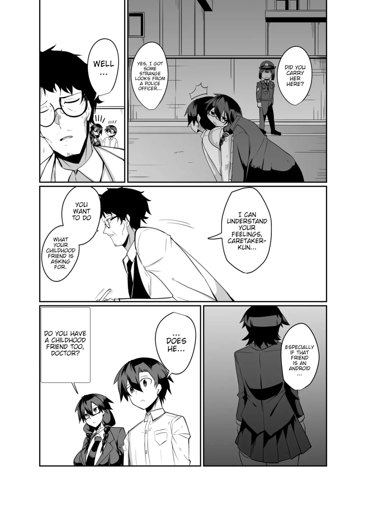 [Green Solenoid (Omurice)] A Story About Having Pussy-Onahole Sex With Android Childhood Friends [Poranya]