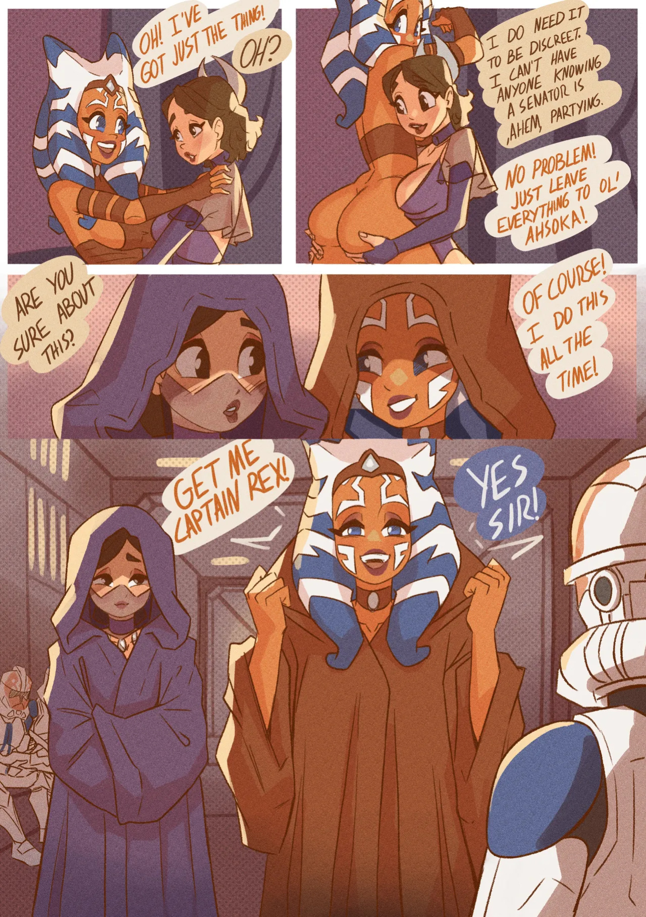 [KlimSpree] Ahsoka Milk (Star Wars: The Clone Wars) [complete]