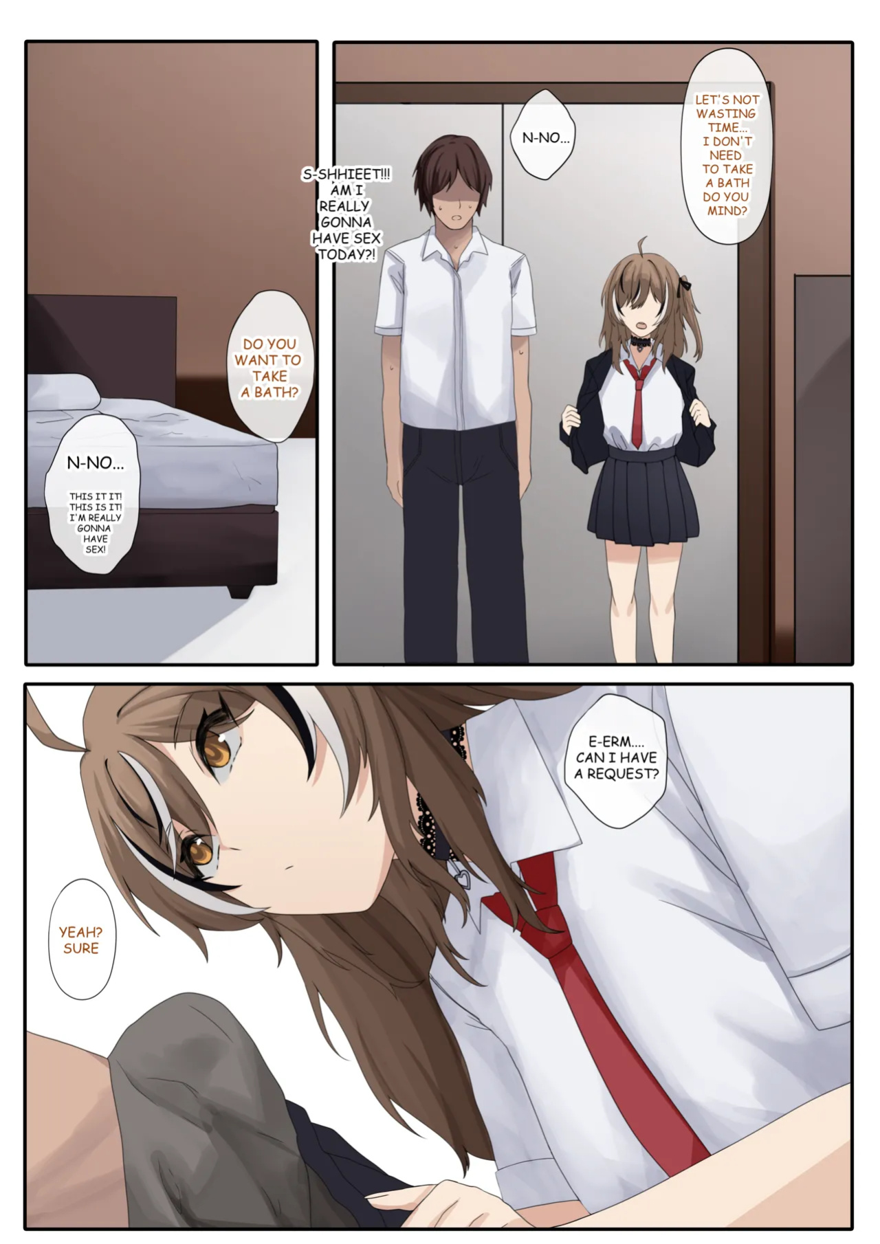 [SiFarid] Cinta Satu Malam (Nanashi Mumei) (Hololive english)