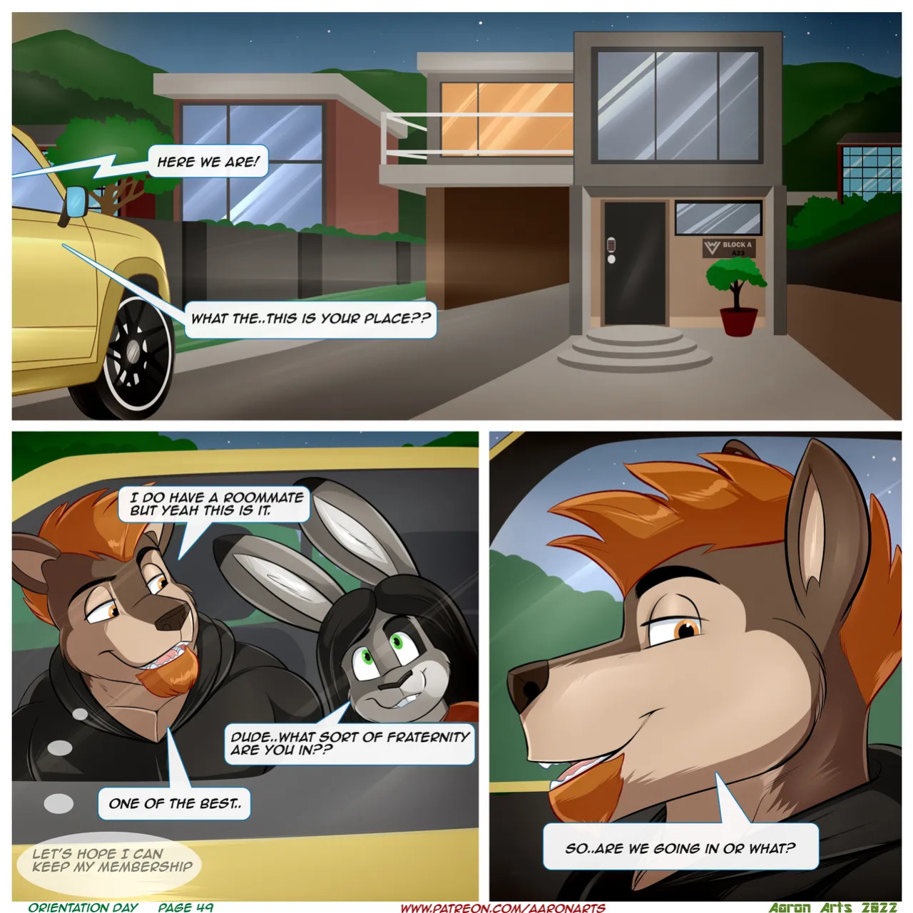 [Aaron] Orientation Day