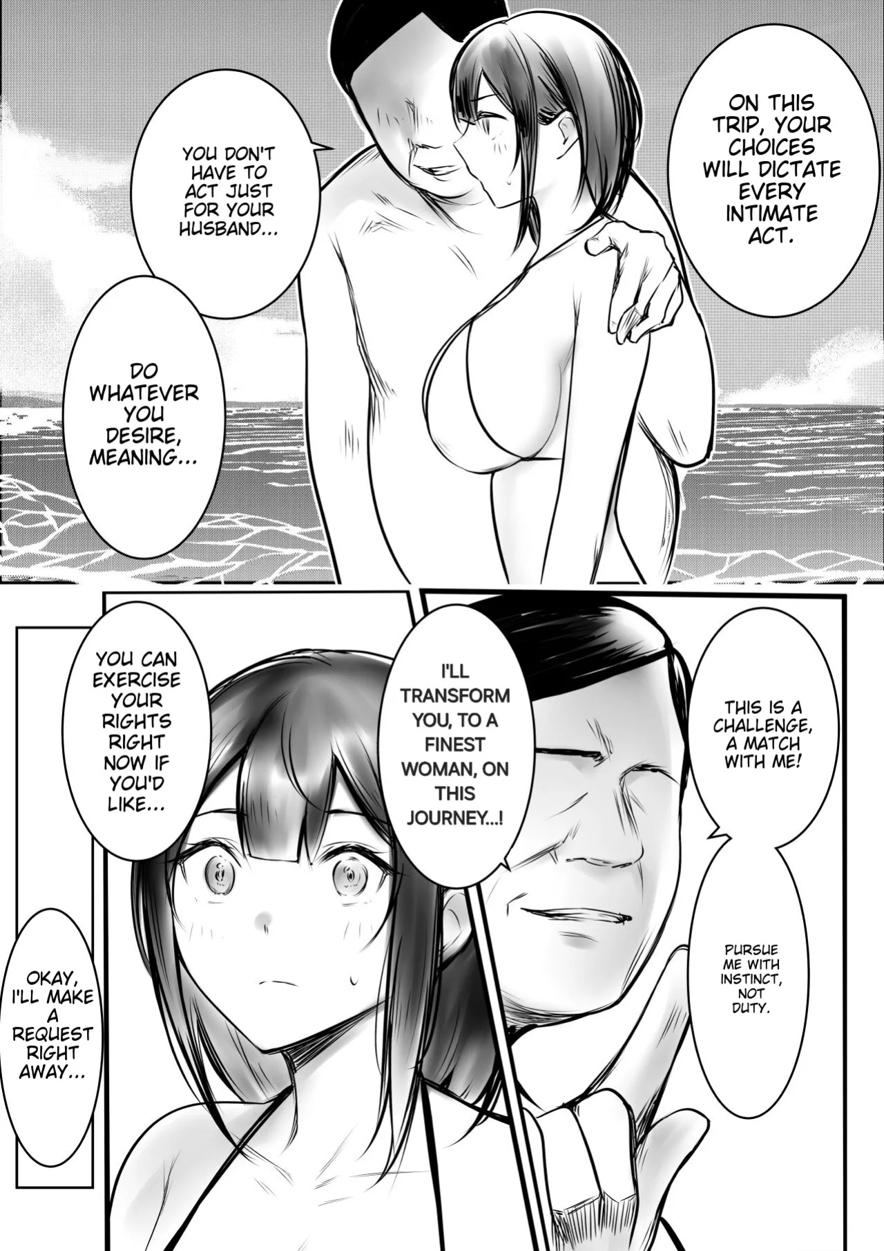 [Akireru Shoujo (Akire)] I Let My Big-Breasted High School Wife, Who Only Acts Sweet for Me, Be Embraced by Another Man 10 [Alyssaquenn]
