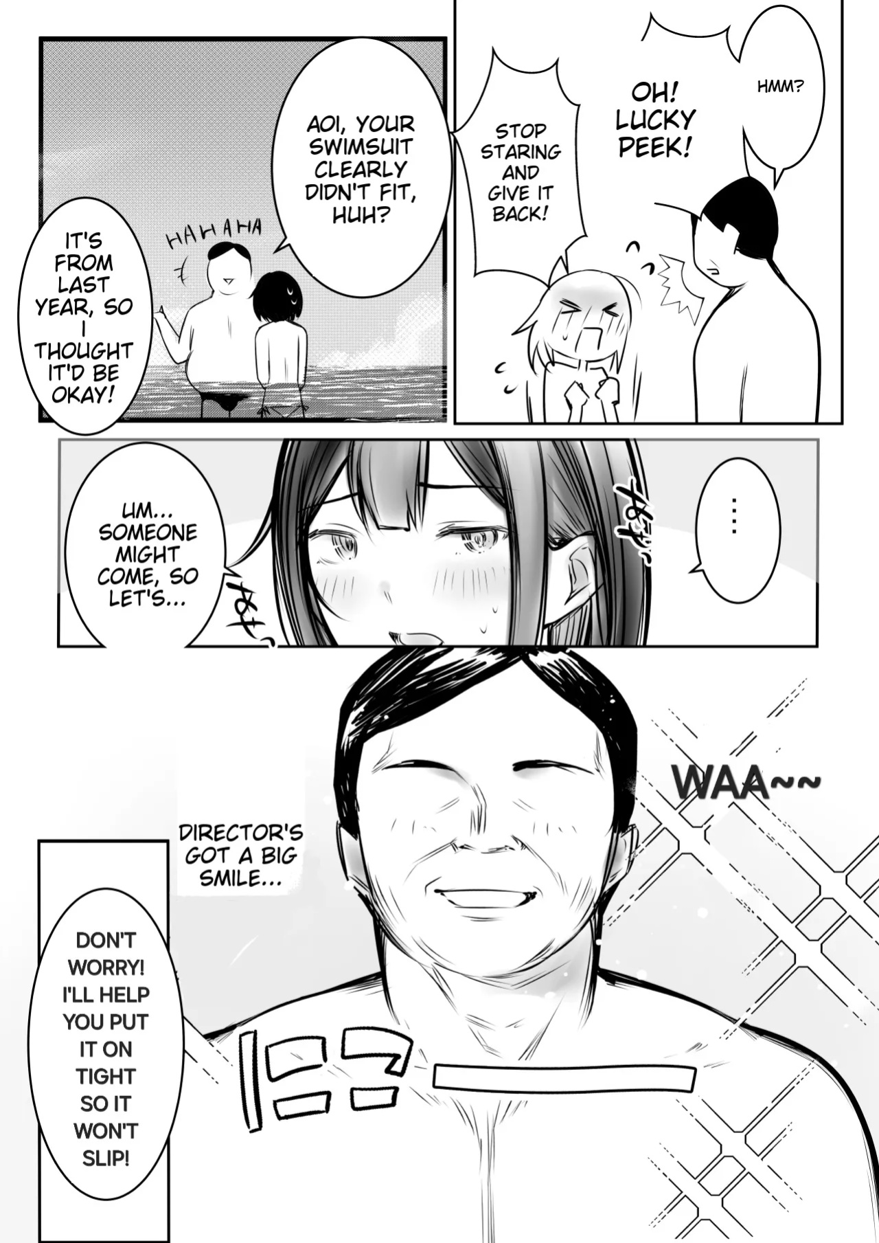 [Akireru Shoujo (Akire)] I Let My Big-Breasted High School Wife, Who Only Acts Sweet for Me, Be Embraced by Another Man 10 [Alyssaquenn]