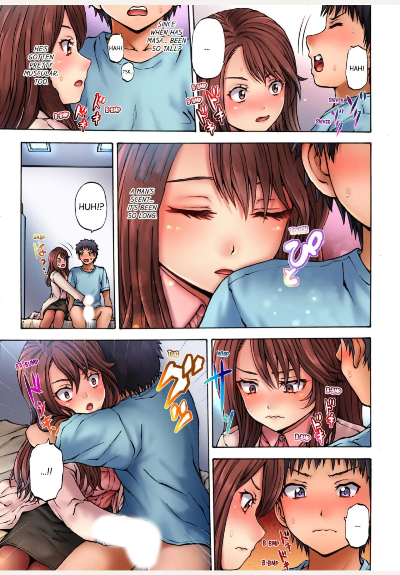 [Hirosan] Muke☆Chin ~Kaa-san no Naka de Honban Tokkun~ 1 | Sexy Time With My Stepmom 1