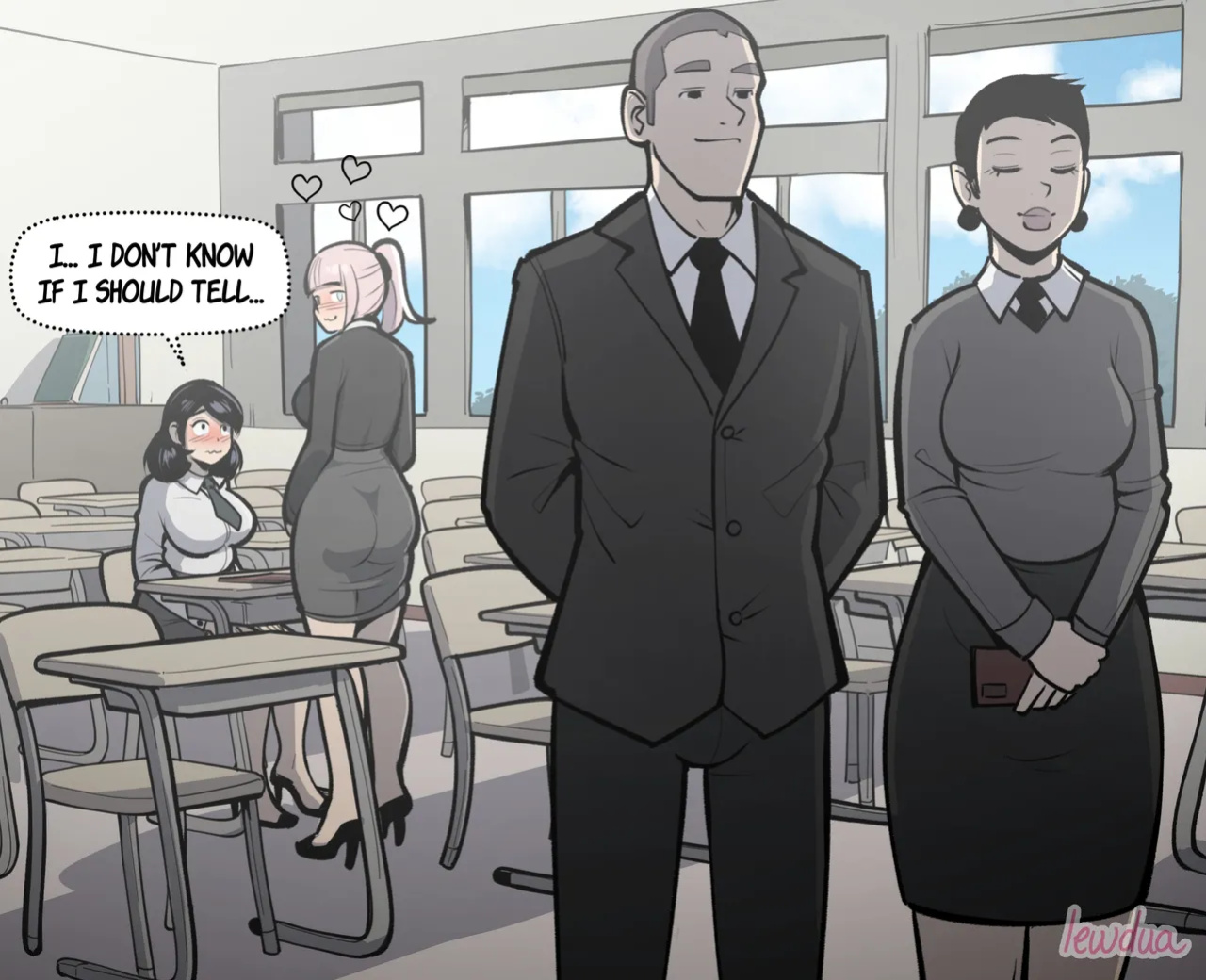 [Lewdua] The First Day Of Class