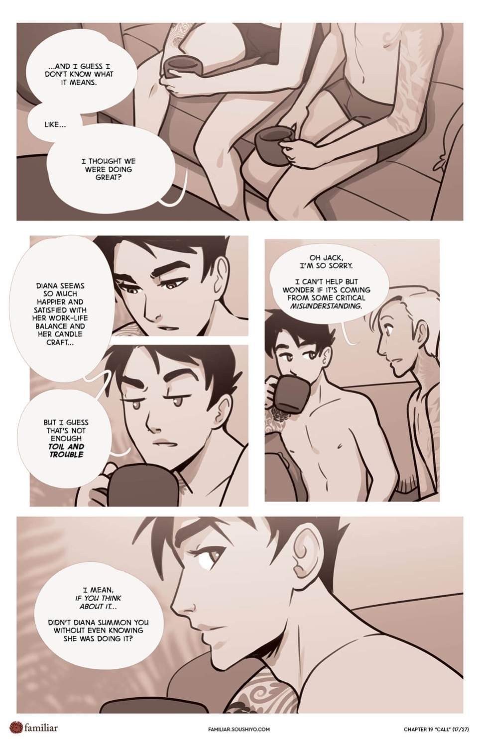 Familiar [Soushiyo] - Act 3 - Chapter 19: Call