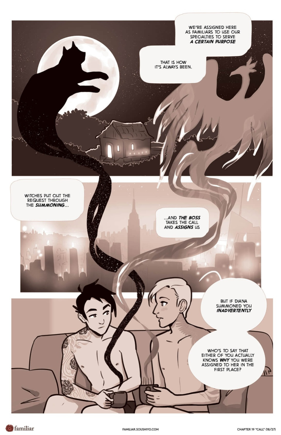 Familiar [Soushiyo] - Act 3 - Chapter 19: Call