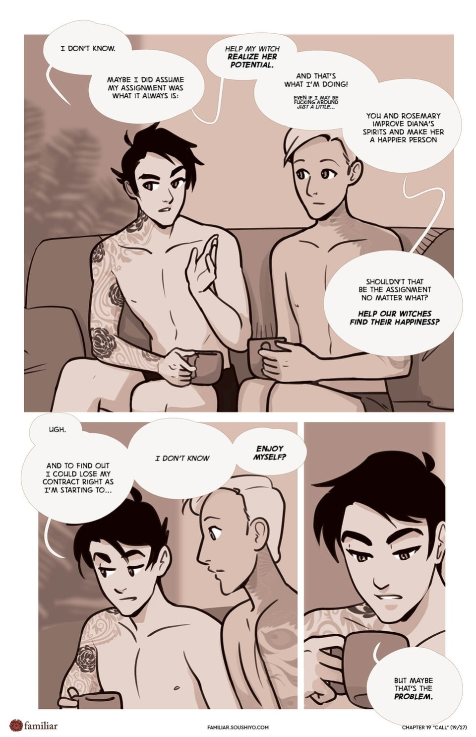 Familiar [Soushiyo] - Act 3 - Chapter 19: Call