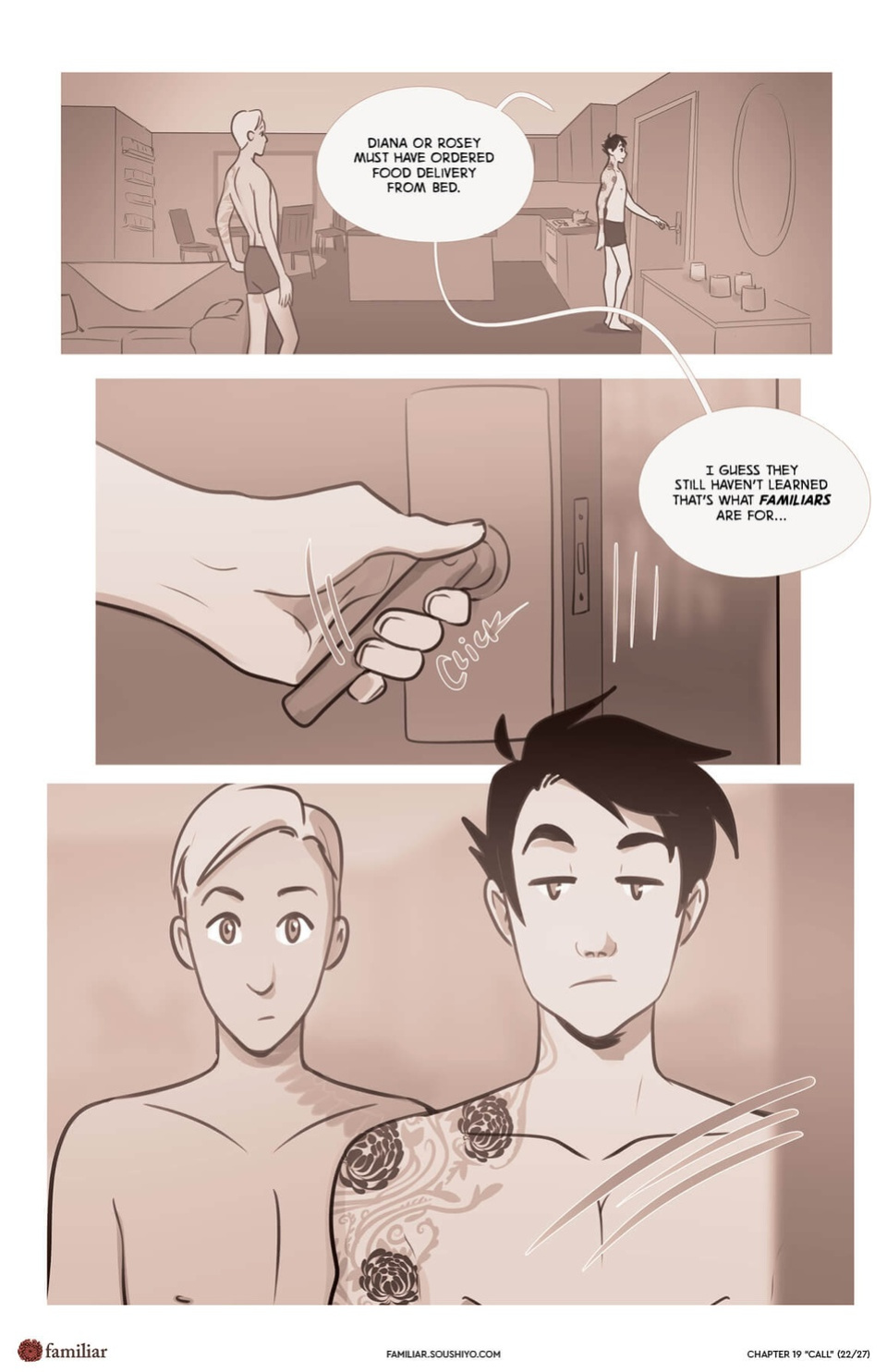 Familiar [Soushiyo] - Act 3 - Chapter 19: Call
