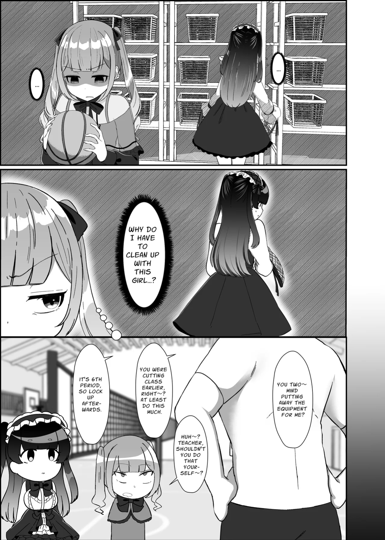 [LittlePencil (Emumiya Nyamu)] Futanari Lolita vs Jiraikei Mesugaki 〜Kiyowa na Futanari Joshi wo Odoshita hazu ga Gyaku ni Okasare chatta!〜 | Gothic Fashion Futanari vs Jirai-kei Style Provocateur ~Tables Turn on the Blackmailer~ [Penguin Piper]