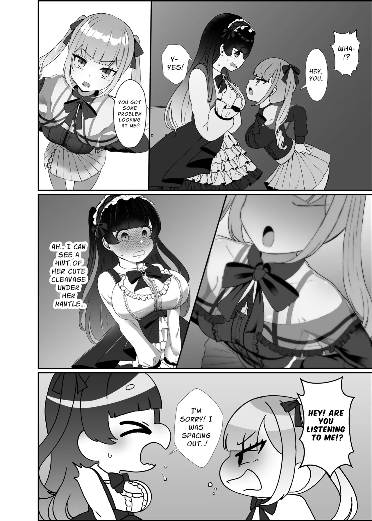 [LittlePencil (Emumiya Nyamu)] Futanari Lolita vs Jiraikei Mesugaki 〜Kiyowa na Futanari Joshi wo Odoshita hazu ga Gyaku ni Okasare chatta!〜 | Gothic Fashion Futanari vs Jirai-kei Style Provocateur ~Tables Turn on the Blackmailer~ [Penguin Piper]