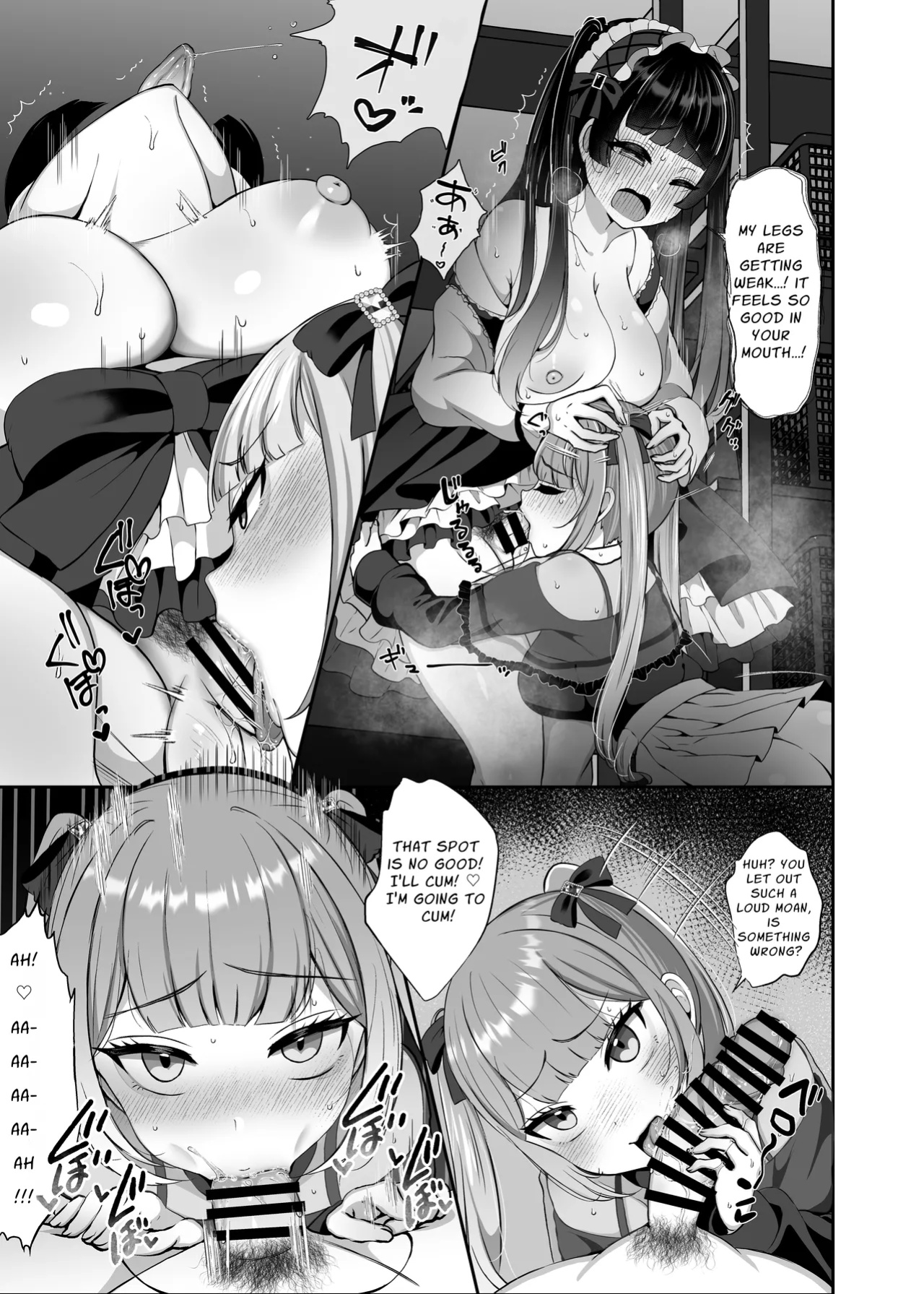 [LittlePencil (Emumiya Nyamu)] Futanari Lolita vs Jiraikei Mesugaki 〜Kiyowa na Futanari Joshi wo Odoshita hazu ga Gyaku ni Okasare chatta!〜 | Gothic Fashion Futanari vs Jirai-kei Style Provocateur ~Tables Turn on the Blackmailer~ [Penguin Piper]