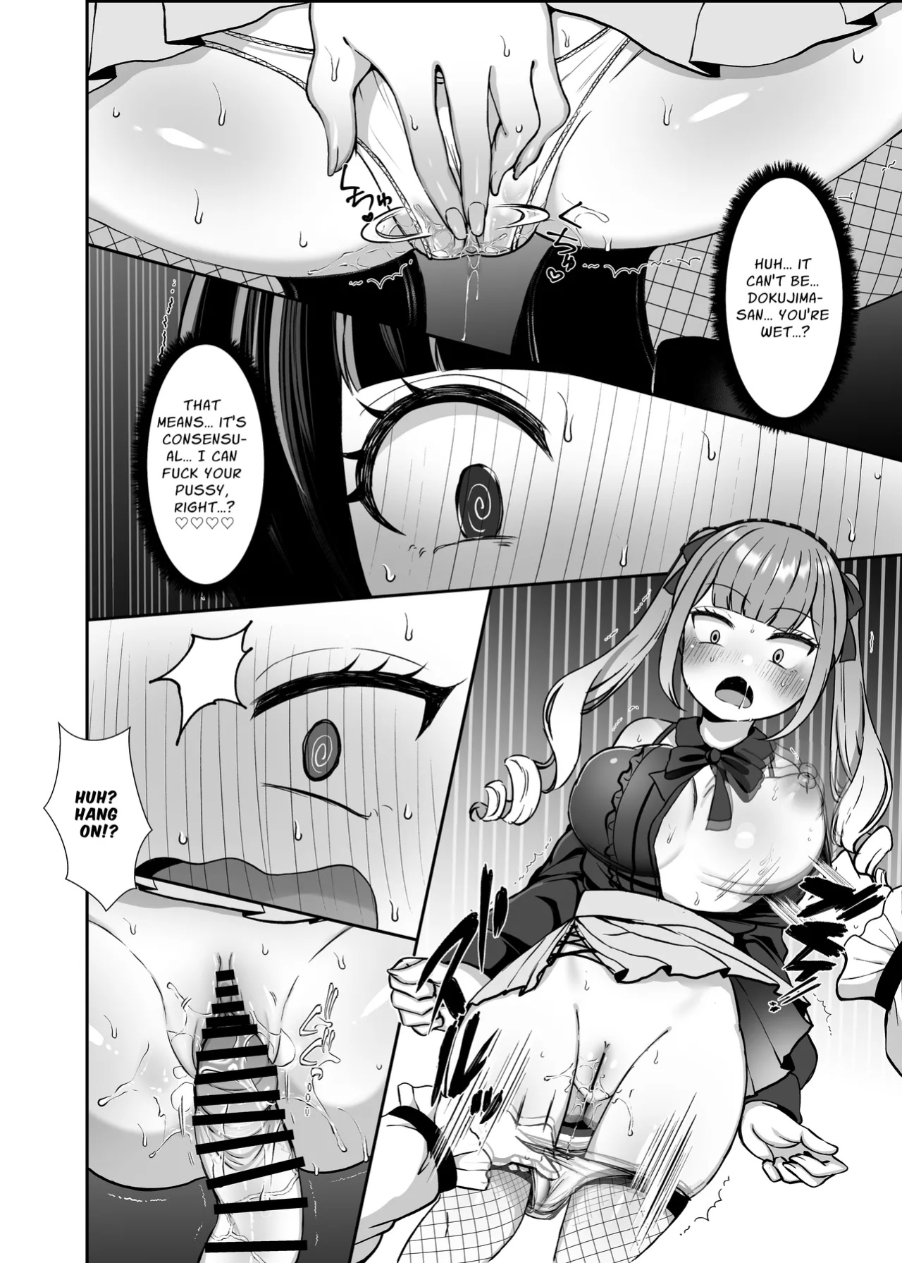 [LittlePencil (Emumiya Nyamu)] Futanari Lolita vs Jiraikei Mesugaki 〜Kiyowa na Futanari Joshi wo Odoshita hazu ga Gyaku ni Okasare chatta!〜 | Gothic Fashion Futanari vs Jirai-kei Style Provocateur ~Tables Turn on the Blackmailer~ [Penguin Piper]