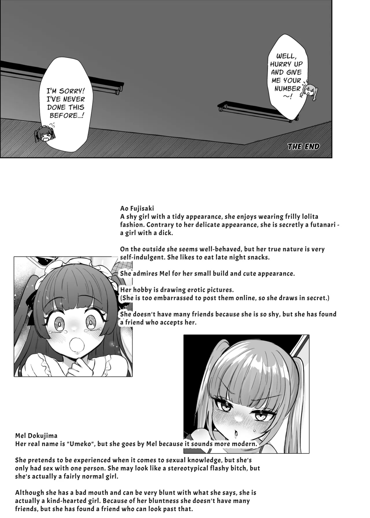 [LittlePencil (Emumiya Nyamu)] Futanari Lolita vs Jiraikei Mesugaki 〜Kiyowa na Futanari Joshi wo Odoshita hazu ga Gyaku ni Okasare chatta!〜 | Gothic Fashion Futanari vs Jirai-kei Style Provocateur ~Tables Turn on the Blackmailer~ [Penguin Piper]