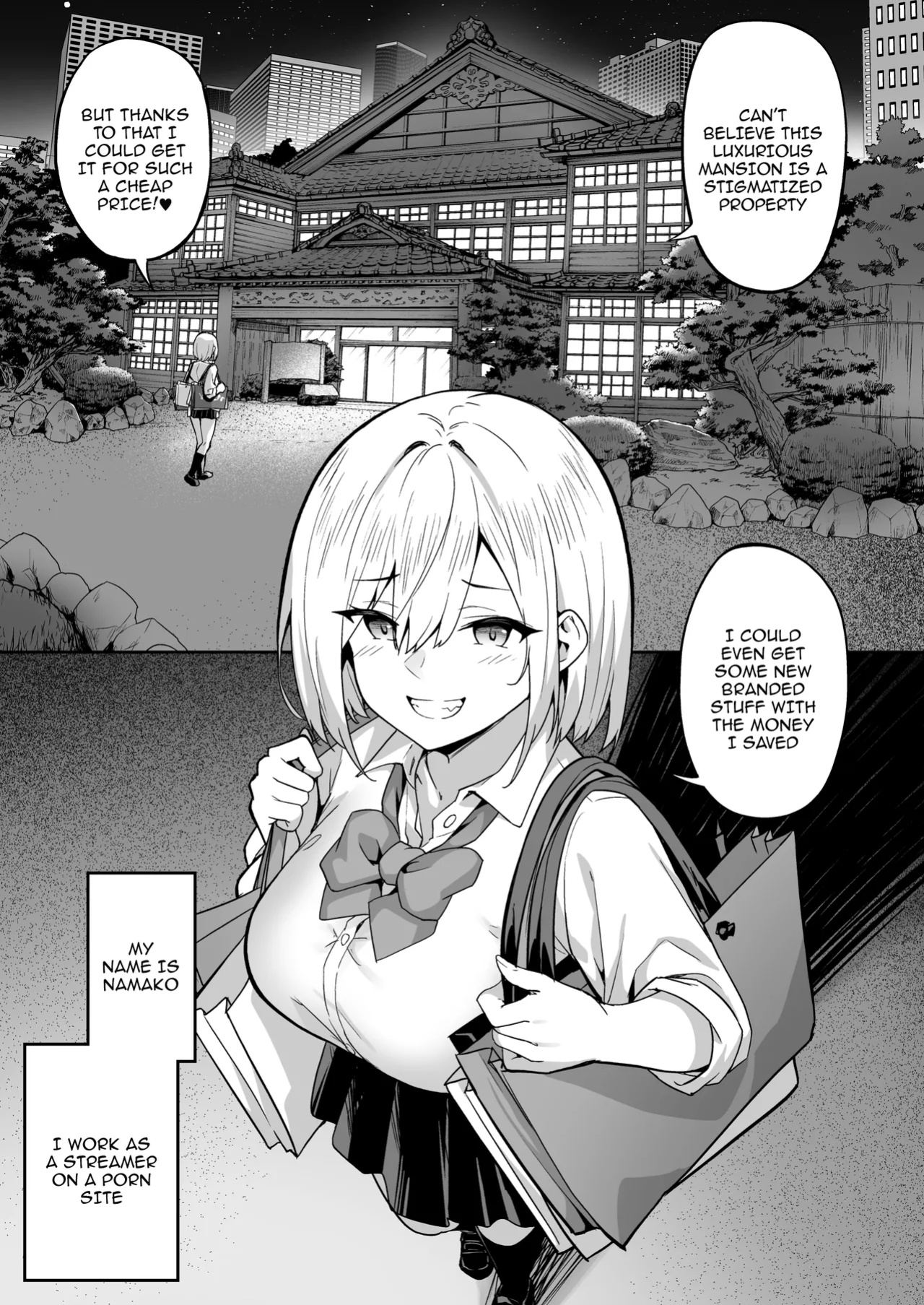 [Takurowodou (Takurowo)] Haishin Joshi Namako no Shinrei Taiken | A Female Streamer's Raw Paranormal Experience