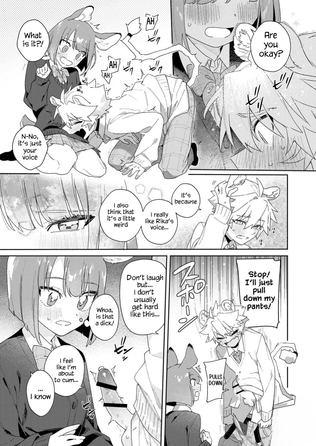 [usachanGET] Kimi no Koe de Boku o Tokashite ~ Lion-kun no Binkan na Omimi~ | Melt me with your voice - Lion-kun's sensitive ears ♡ [Lunaslurp]