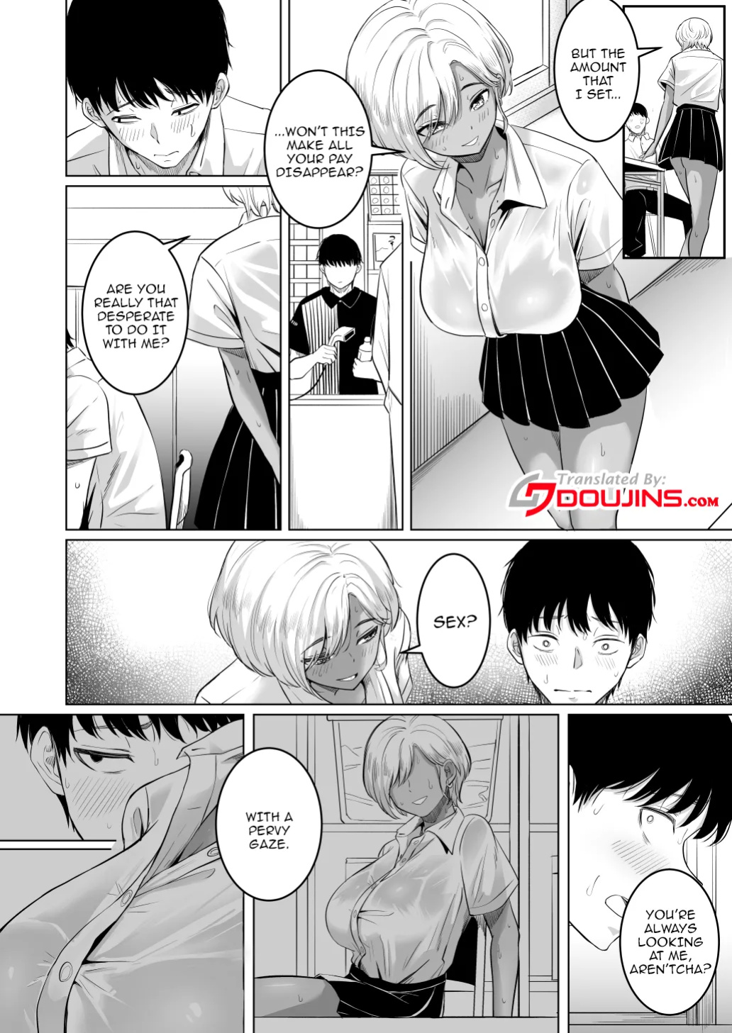 [Kurogoma Seizou Koujou (Goma Gorilla)] Senpai no Muwaa o Boku wa Mitai | I Wanna See Senpai's Stuffy, Steamy Place
