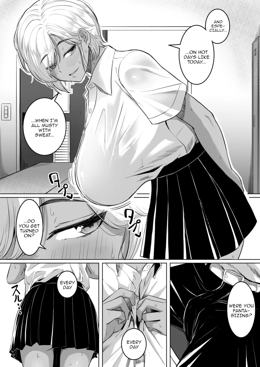 [Kurogoma Seizou Koujou (Goma Gorilla)] Senpai no Muwaa o Boku wa Mitai | I Wanna See Senpai's Stuffy, Steamy Place