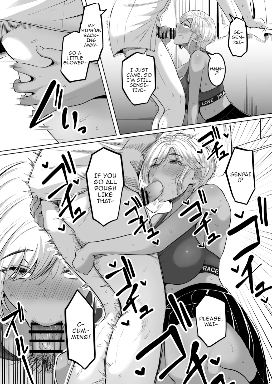[Kurogoma Seizou Koujou (Goma Gorilla)] Senpai no Muwaa o Boku wa Mitai | I Wanna See Senpai's Stuffy, Steamy Place