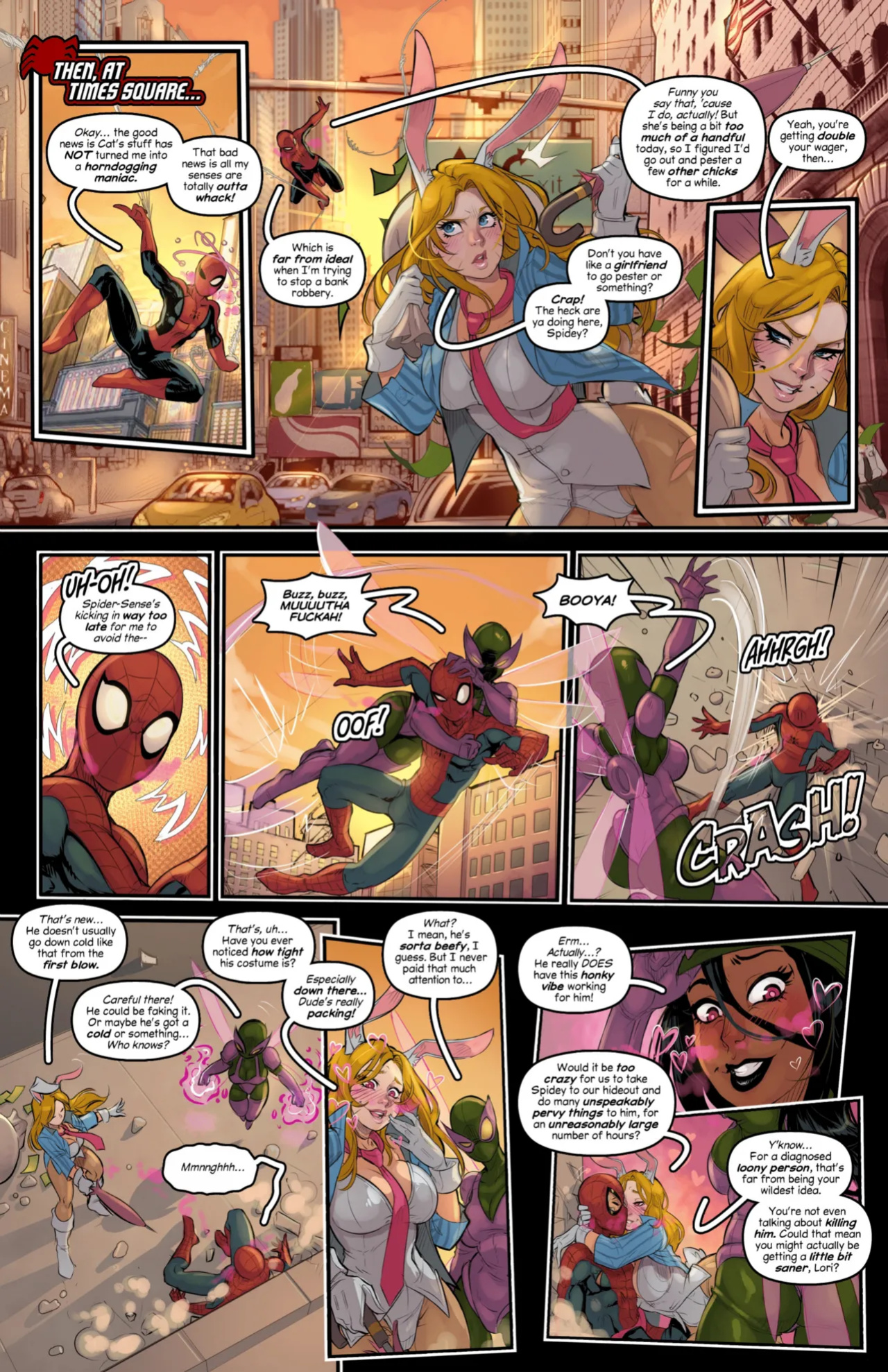 [Tracy Scops] The Bunny The Beetle and The Boy Toy (Spider-man)