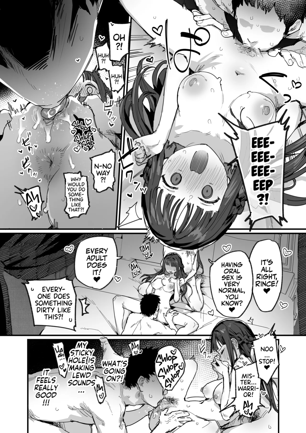 [ie Kenkyuushitsu (ie)] Yuusha to Hime to Okaa-sama!? | Princess & Queen Double Whopper?! + Omake [Team Rabu2]