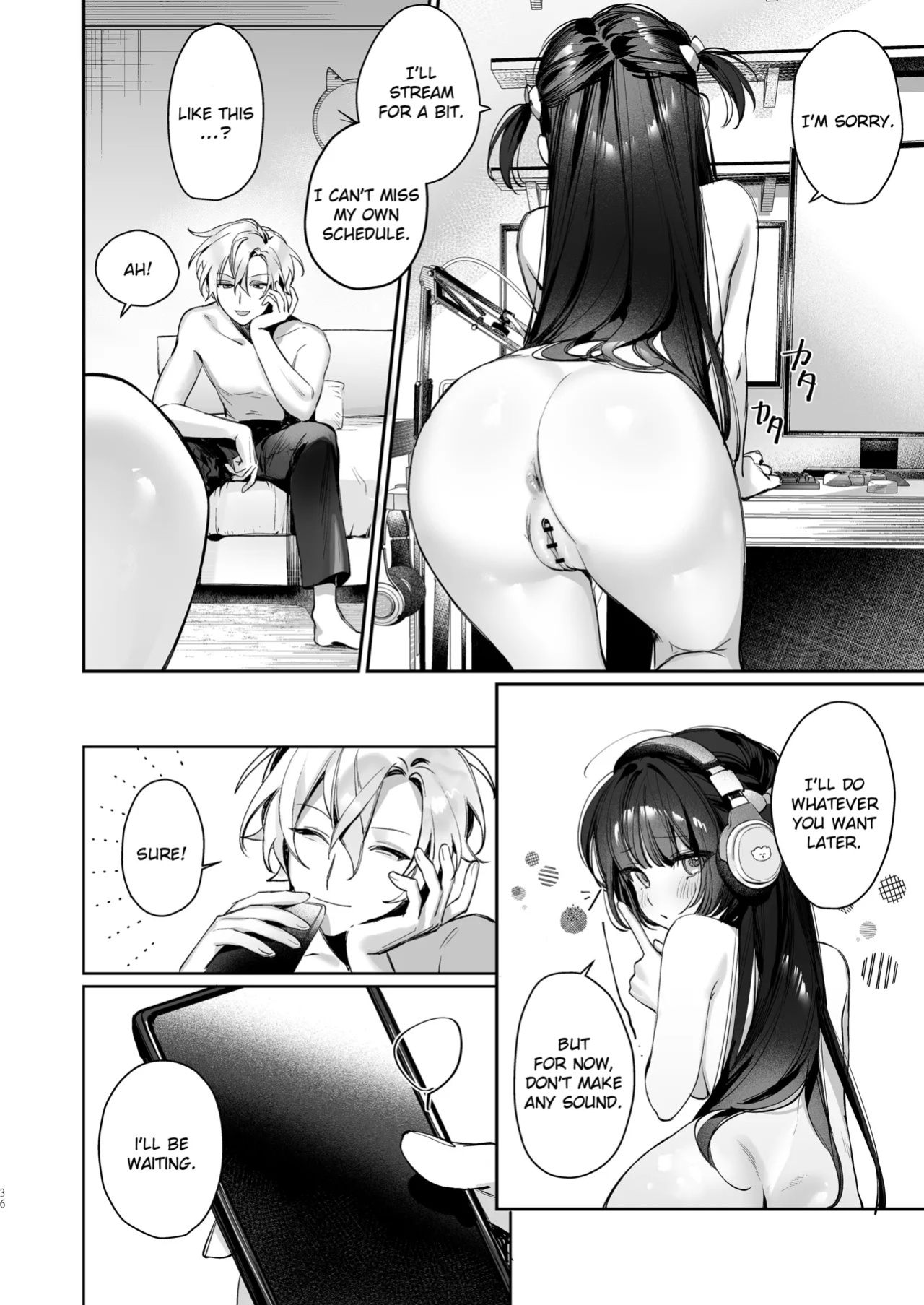 [Waraiwari Gyoza] Vtuber na Kanojo, Zecchou Ecchi Nama Haishin | Vtuber Girlfriend, Live Stream Sex Climax