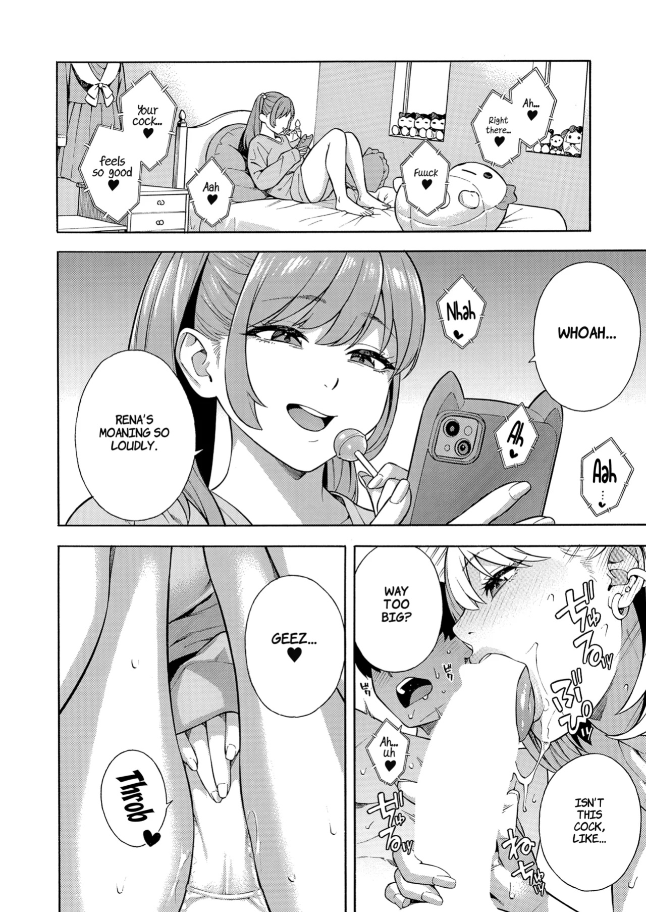 [Zonda] Making a Harem of the Three Bitchy Gal Sisters - Part 1-2 [Comoop]
