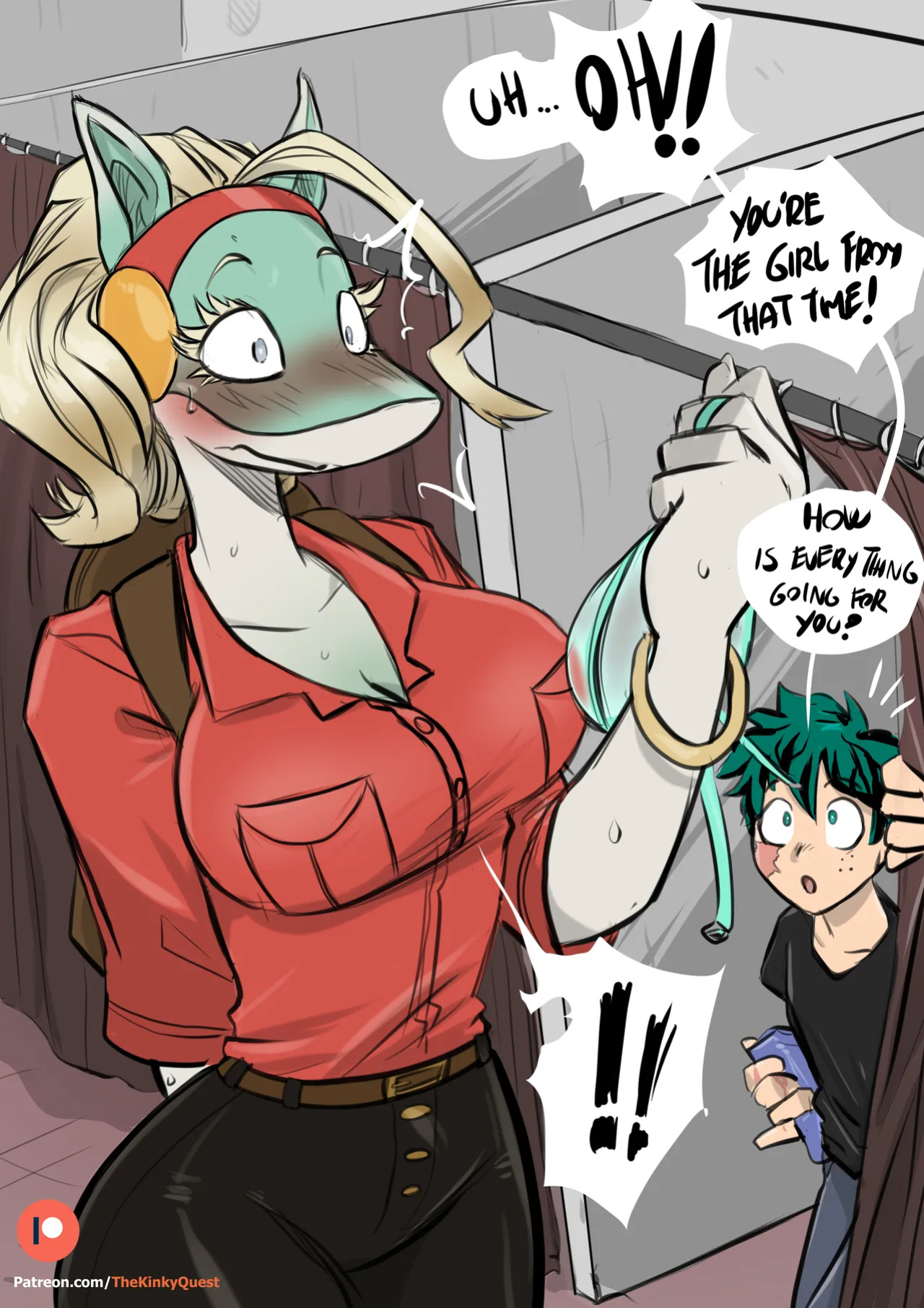 [The Kinky Quest] A Big Help (My Hero Academia)