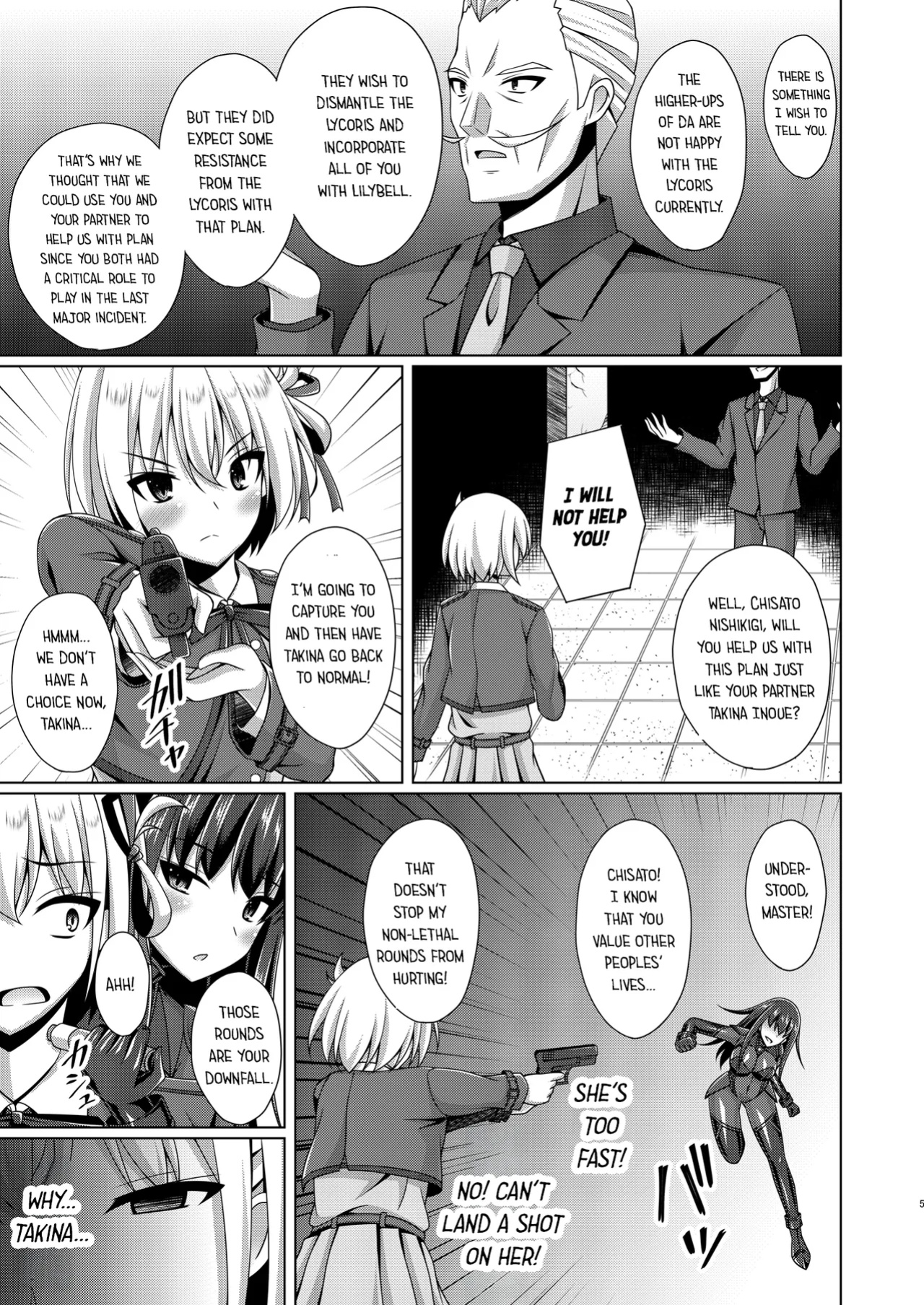 [Imitation Moon (Narumi Yuu)] Higan no Hana wa Midara ni Datsu & Higan no Hana wa Midara ni Saku (Lycoris Recoil)