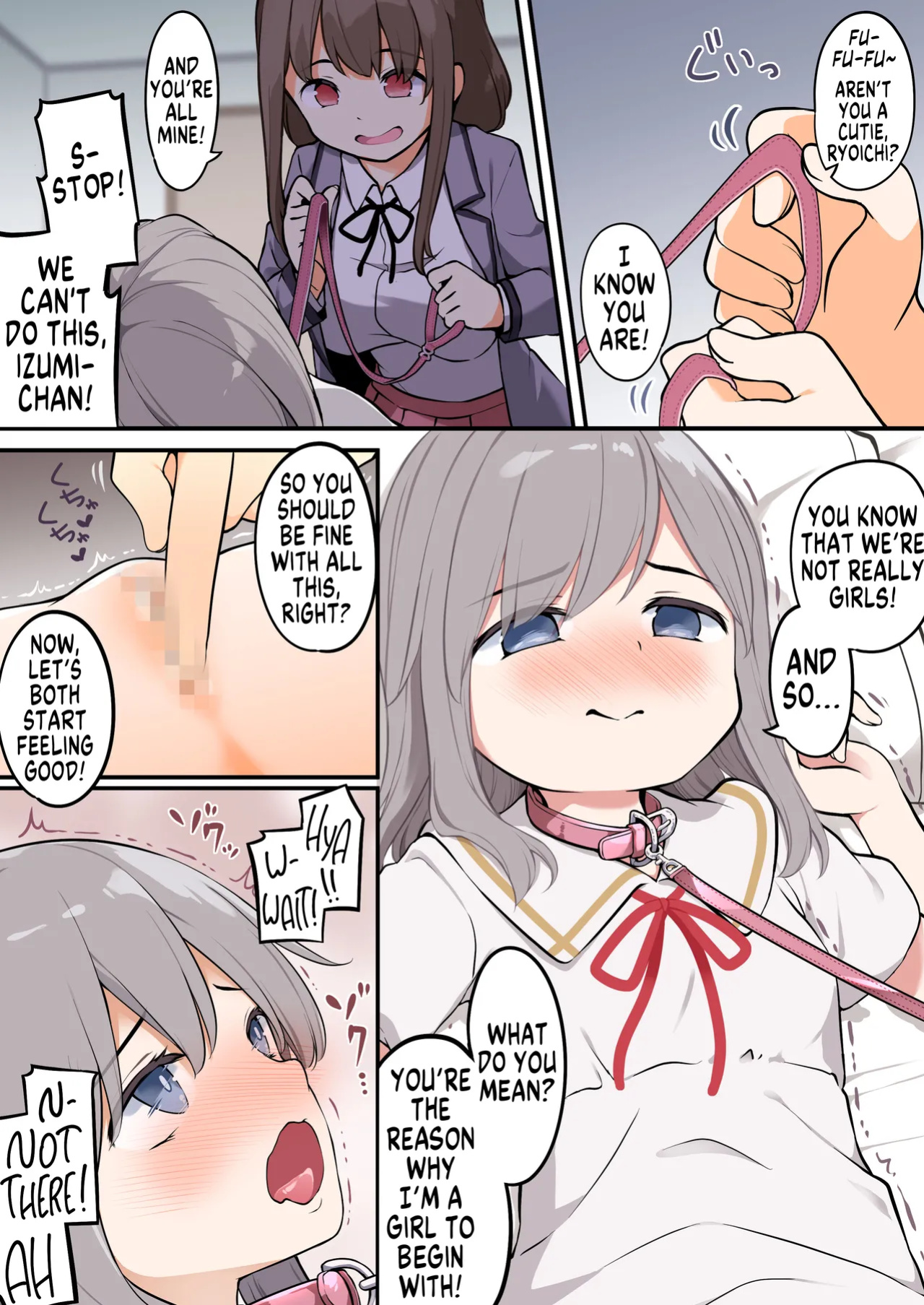 [TSF Mousou Chikusekijo (Siina Yuuki)] Yuujin o Ore no koto ga Daisuki na Onna no Ko ni Kaihen shitara Yandere-ka shite Ore Made Onna no Ko ni sareta Ken | How I was Turned Into a Girl by a Friend Whom I turned into a Chick Who's Madly in [GTF]