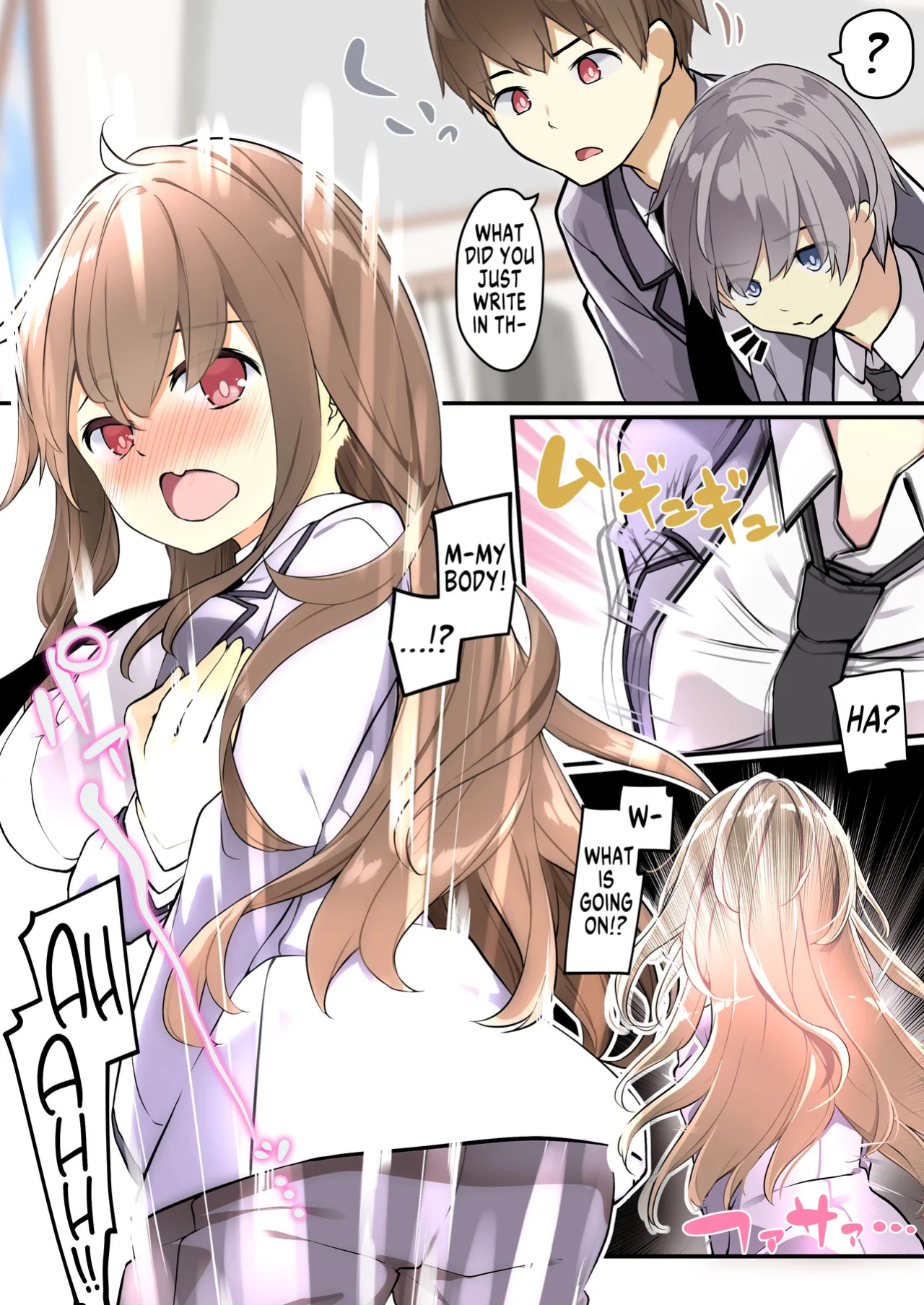 [TSF Mousou Chikusekijo (Siina Yuuki)] Yuujin o Ore no koto ga Daisuki na Onna no Ko ni Kaihen shitara Yandere-ka shite Ore Made Onna no Ko ni sareta Ken | How I was Turned Into a Girl by a Friend Whom I turned into a Chick Who's Madly in [GTF]