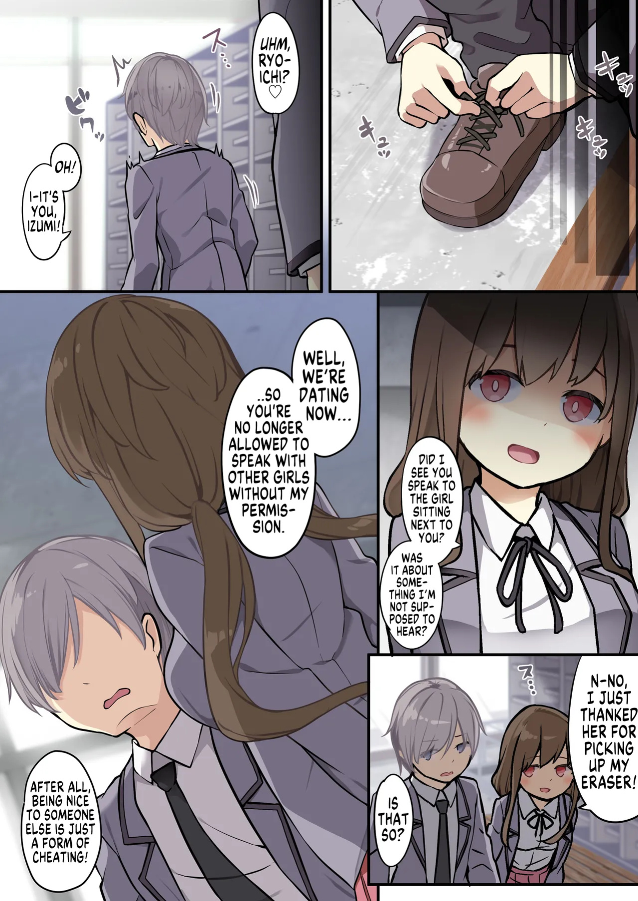 [TSF Mousou Chikusekijo (Siina Yuuki)] Yuujin o Ore no koto ga Daisuki na Onna no Ko ni Kaihen shitara Yandere-ka shite Ore Made Onna no Ko ni sareta Ken | How I was Turned Into a Girl by a Friend Whom I turned into a Chick Who's Madly in [GTF]