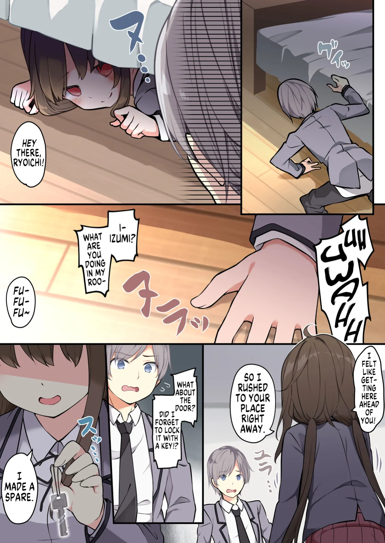 [TSF Mousou Chikusekijo (Siina Yuuki)] Yuujin o Ore no koto ga Daisuki na Onna no Ko ni Kaihen shitara Yandere-ka shite Ore Made Onna no Ko ni sareta Ken | How I was Turned Into a Girl by a Friend Whom I turned into a Chick Who's Madly in [GTF]