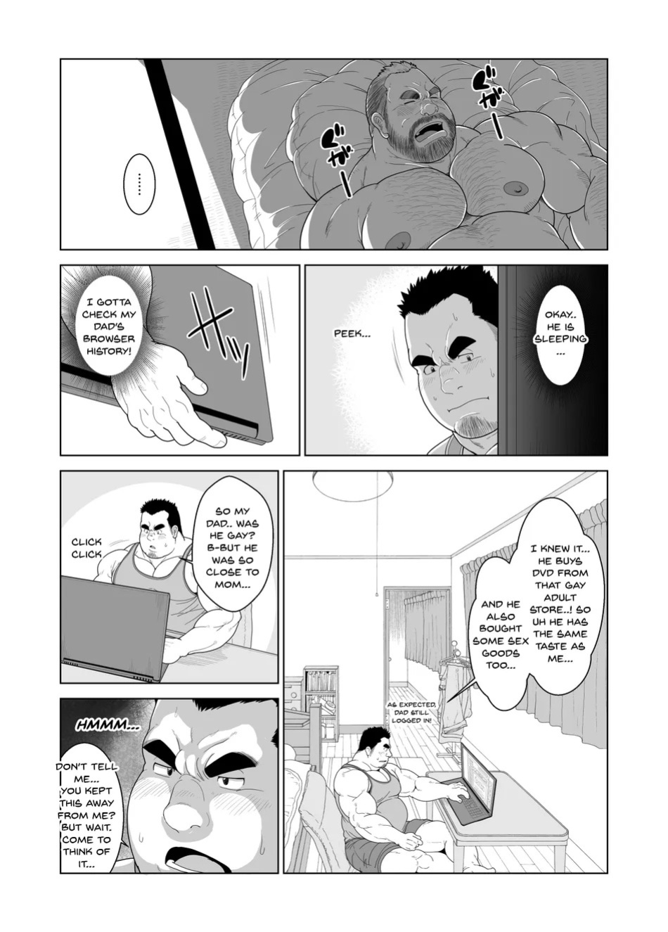 [Chobikuma (Bear Tail)] Oyaji no Kakusei – Dad’s Awakening [Eng]
