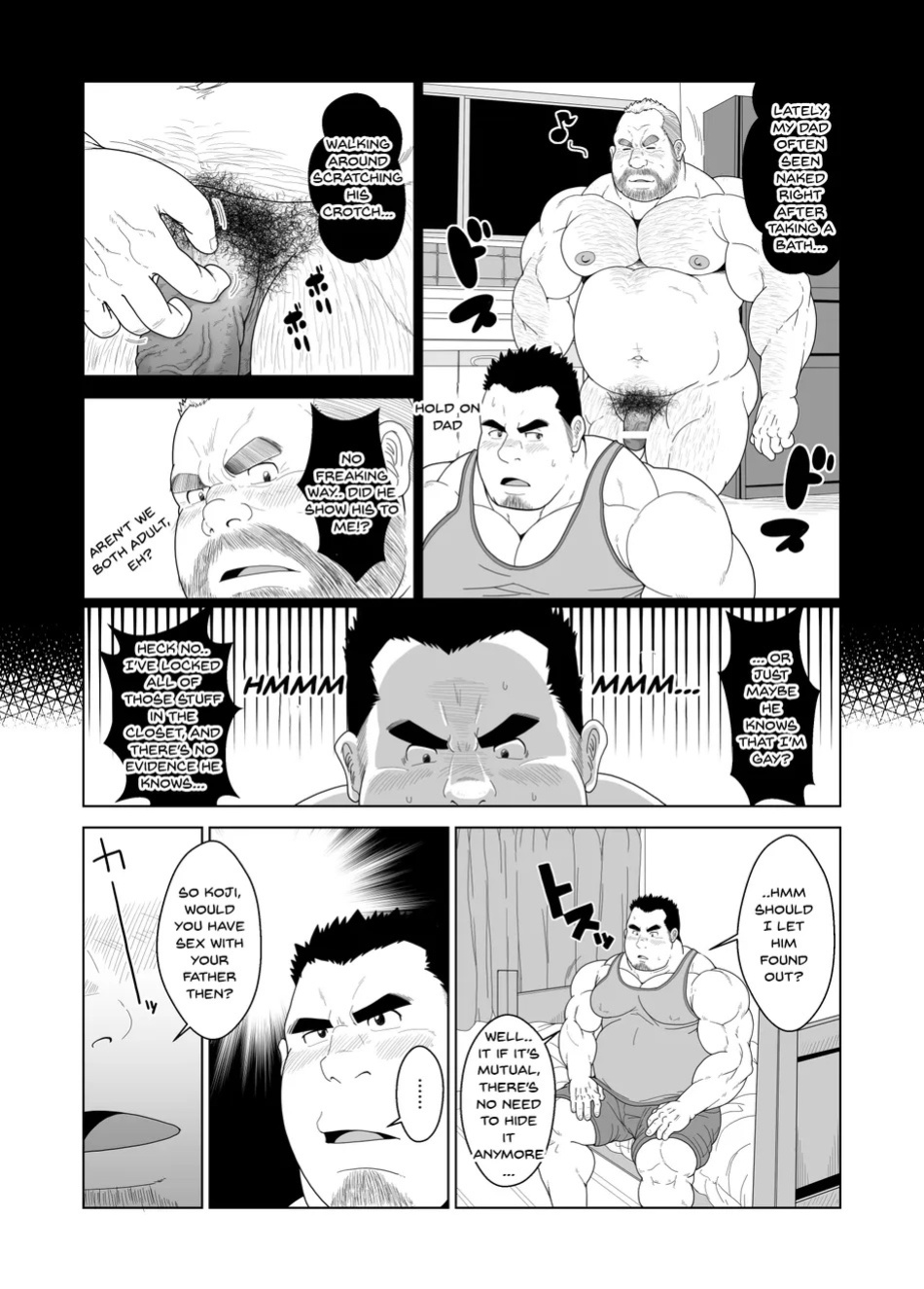 [Chobikuma (Bear Tail)] Oyaji no Kakusei – Dad’s Awakening [Eng]