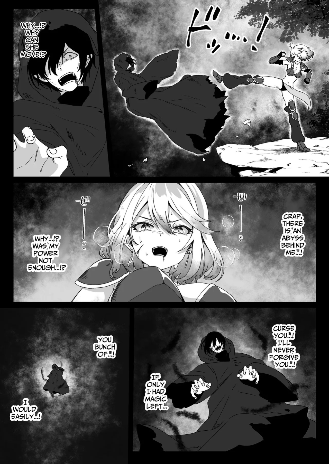 [Yumemi Dream Land (Yumemi Gachi)] Isekai kara Tensei shita Ore wa Yami no Chikara de Yuusha Party ni Fukushuu suru -Onna Senshi Hen- | [ENG Ver.] After Isekai Reincarnating, I Use Dark Powers To Get Revenge On The Hero Party ~Warrioress~ [Kamijoan]