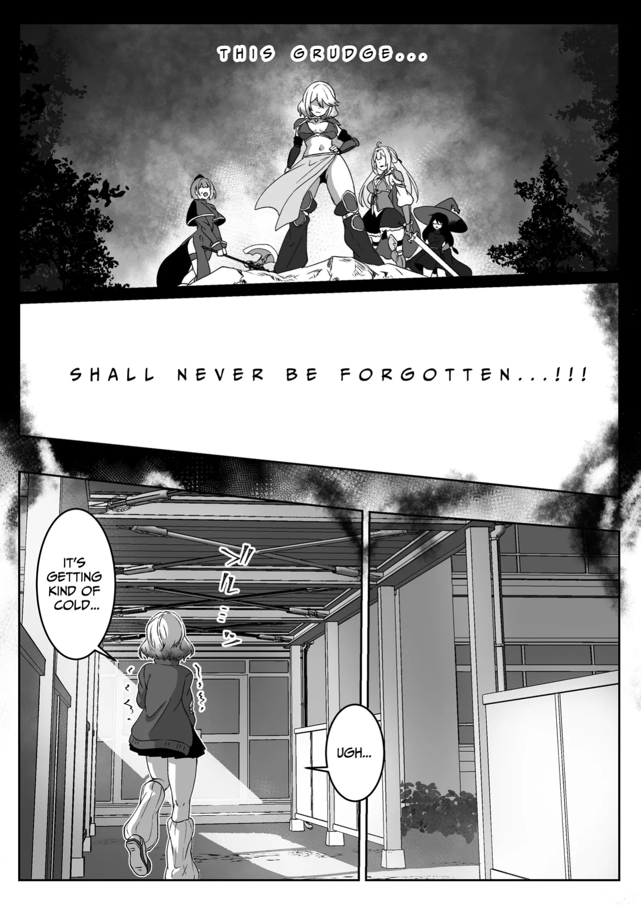 [Yumemi Dream Land (Yumemi Gachi)] Isekai kara Tensei shita Ore wa Yami no Chikara de Yuusha Party ni Fukushuu suru -Onna Senshi Hen- | [ENG Ver.] After Isekai Reincarnating, I Use Dark Powers To Get Revenge On The Hero Party ~Warrioress~ [Kamijoan]