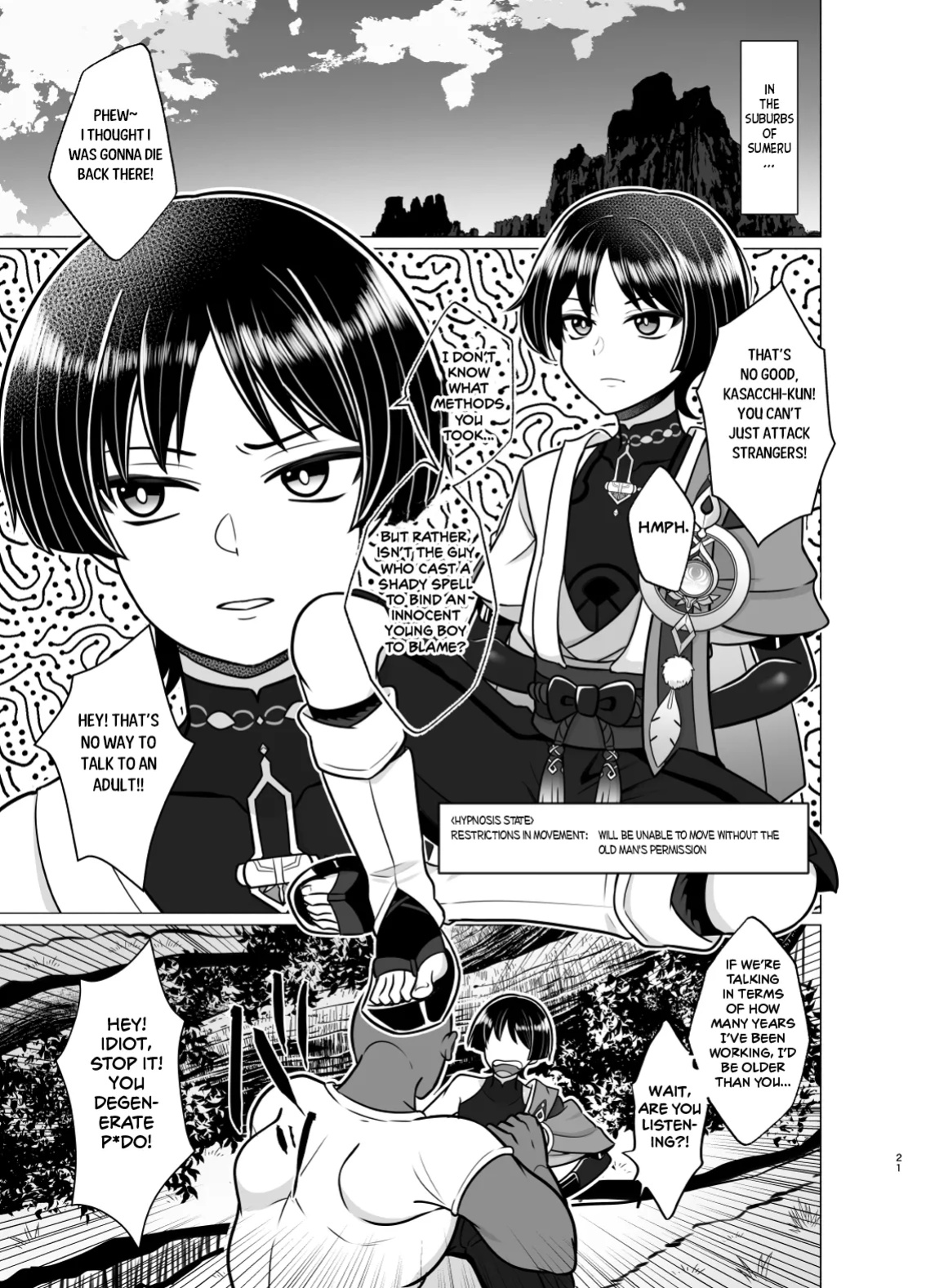[Usohappyaku (Otori Deko)] Honto ni Atta!? Saimin Seiibutsu 2 | It Really Exists!? Hypnosis Artifact 2 (Genshin Impact dj) {Choco Nanana}