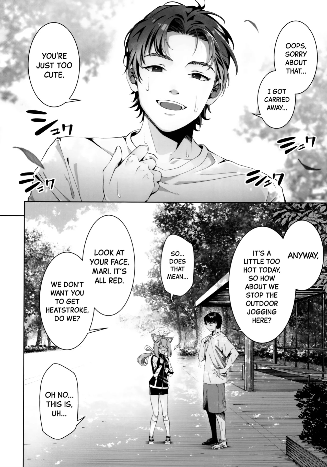 (C104) [Izumiya (Mikoma Sanagi)] Iochi Mari wa Furachi na Mari | Iochi Mari being a Naughty Mari (Blue Archive)[Black Grimoires]