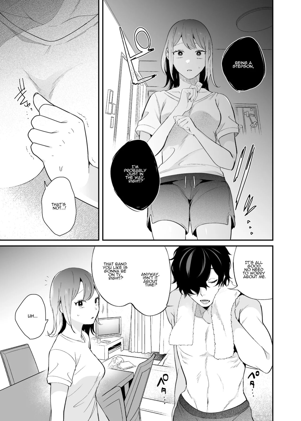 [SOUMUNCHI (Gurida Soumu)] Sleepwalk Sex with your Crazy Stepbrother [Manga Ver.][ADTL]