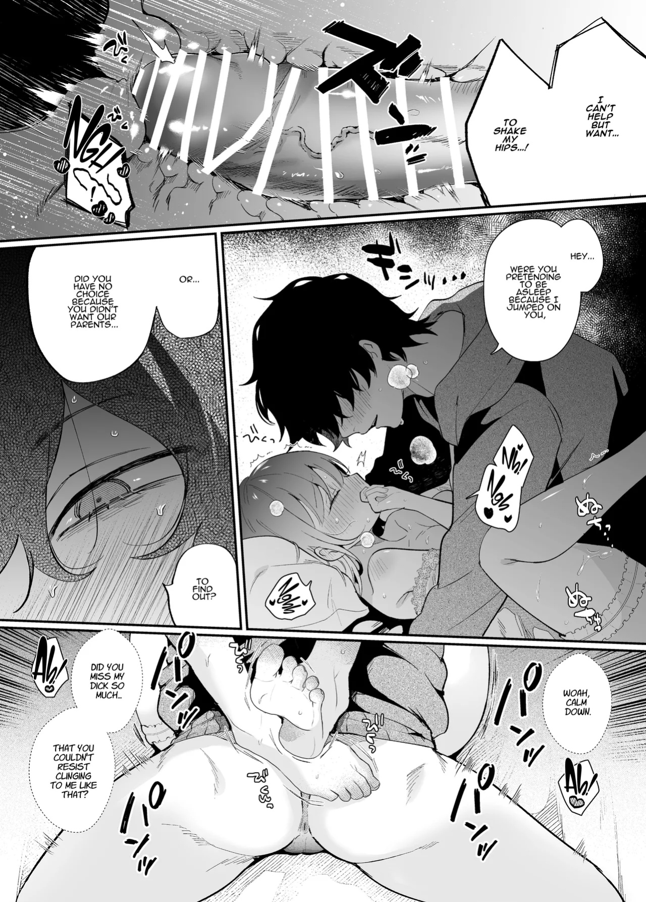 [SOUMUNCHI (Gurida Soumu)] Sleepwalk Sex with your Crazy Stepbrother [Manga Ver.][ADTL]