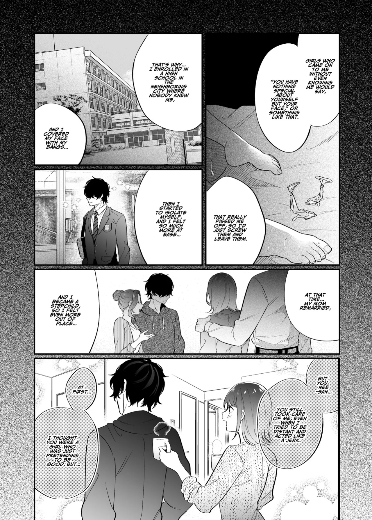 [SOUMUNCHI (Gurida Soumu)] Sleepwalk Sex with your Crazy Stepbrother [Manga Ver.][ADTL]