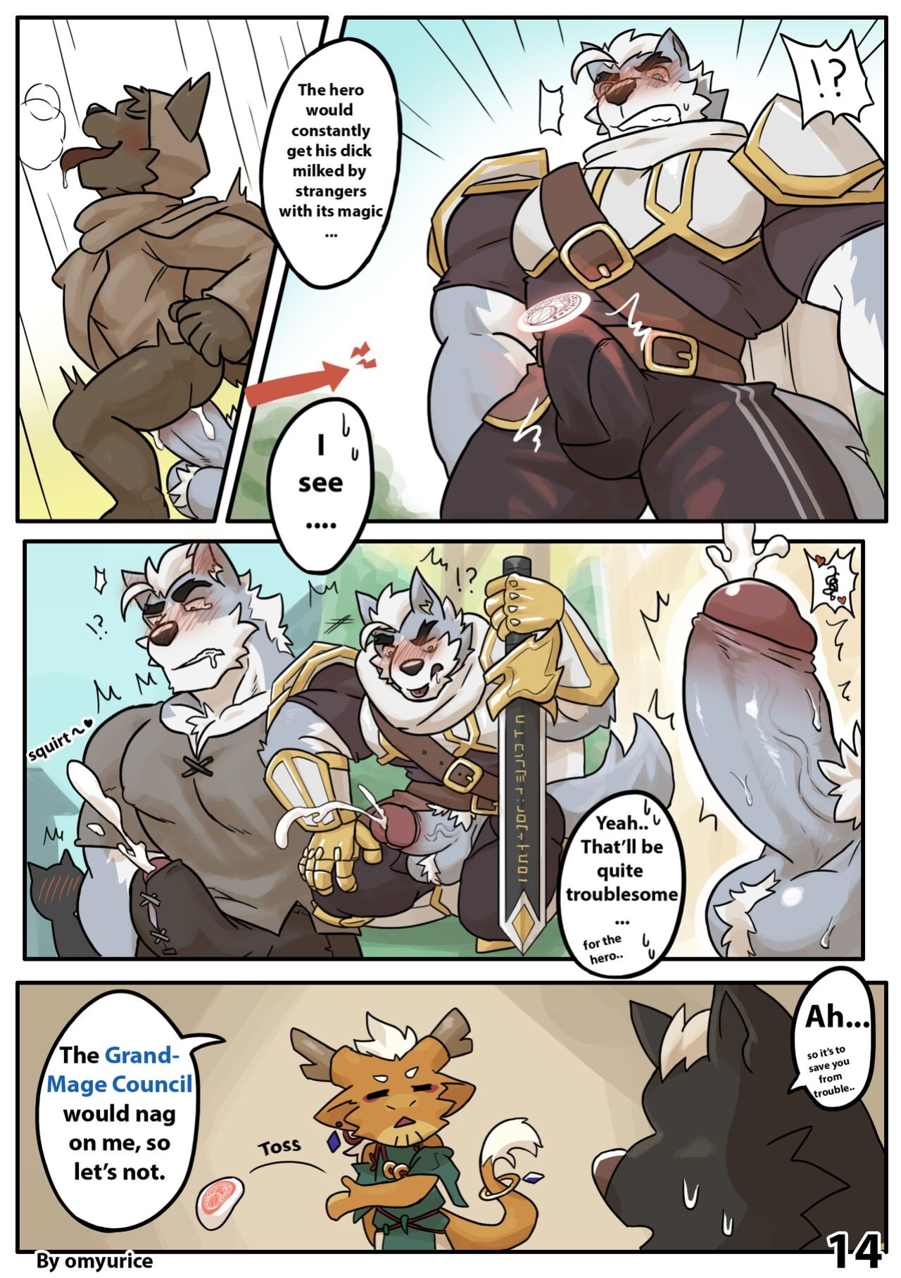 [Omyurice] Yooyu’s Magical Adult Store 1-4 [Eng]