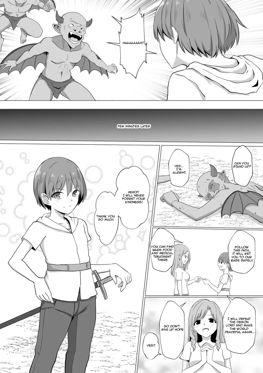 [Bullet] Inma Shouki Reina Ch. 1-3 | Succubus princess Reina Ch. 1-3
