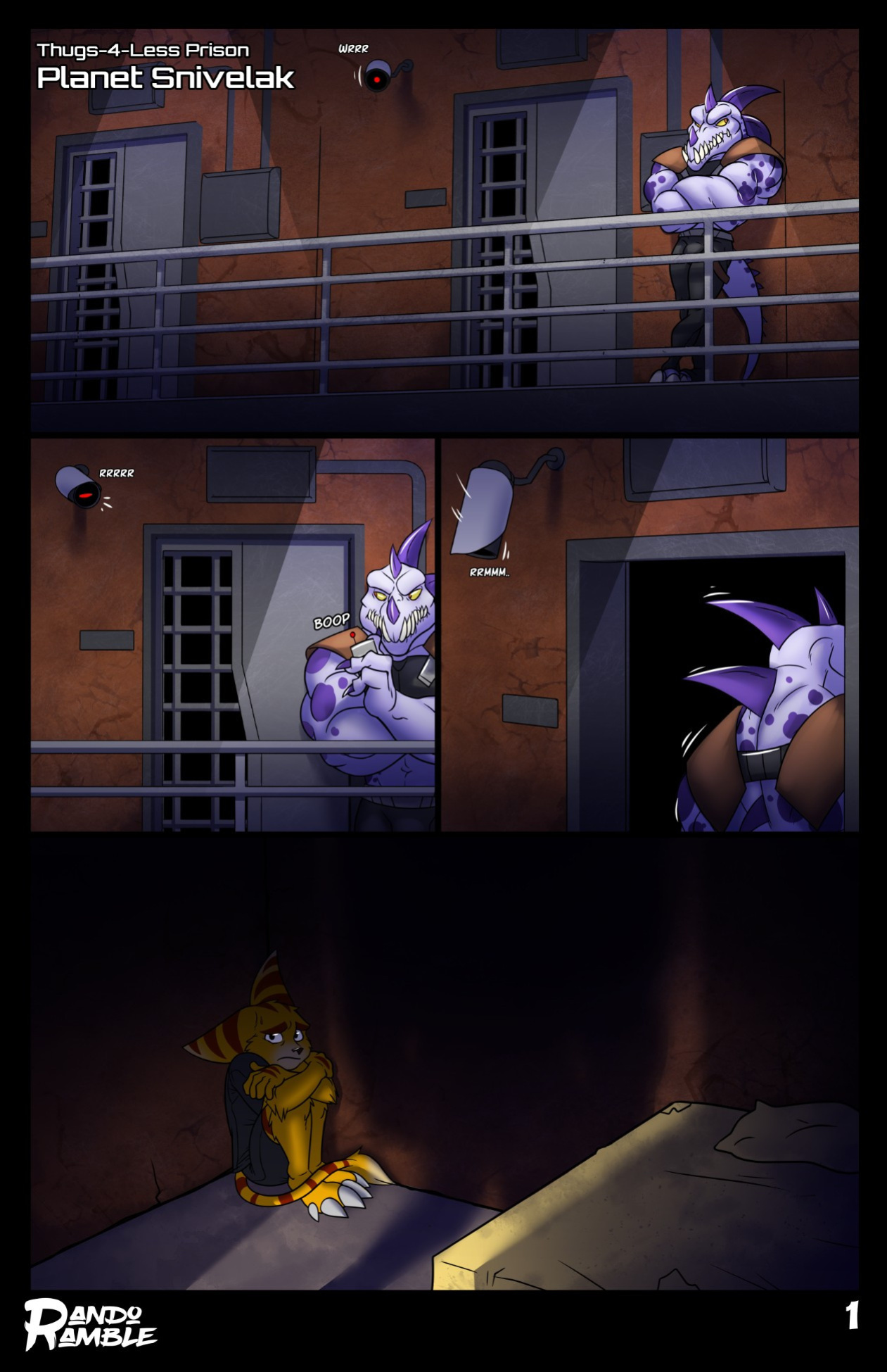 [RandoRamble] Untitled Commission Comic (Ratchet and Clank)