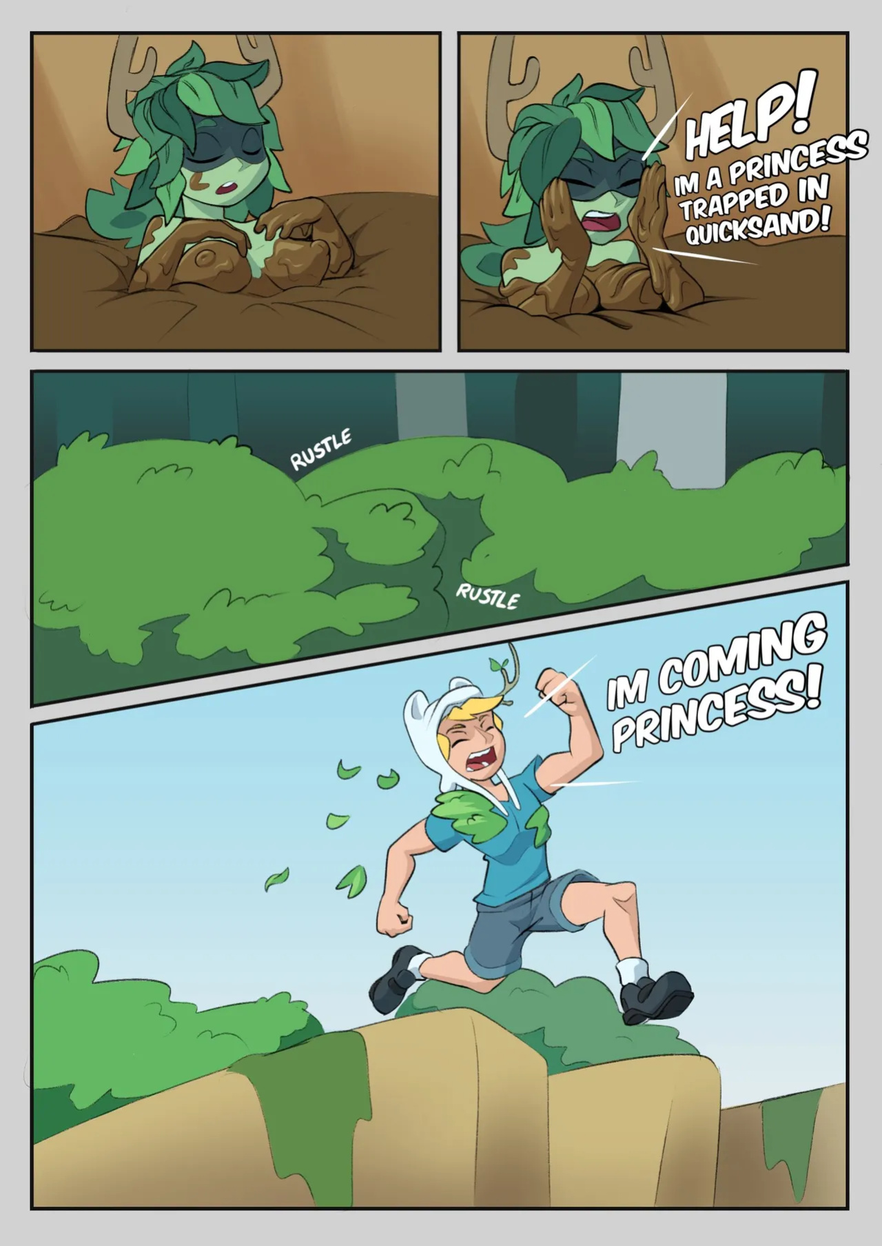 [Blazera (BlazeraBrood)] The Huntress Wizard Comic