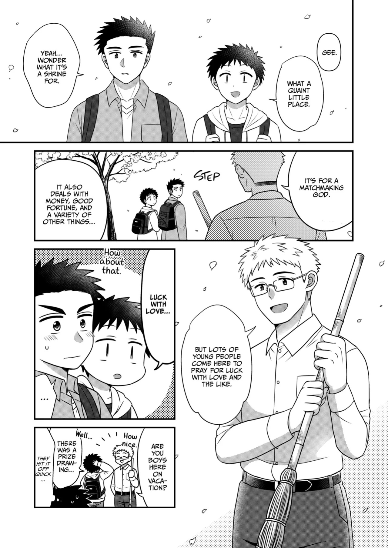 [Suita Kobara ni Choudo Ii (ichi)] Hayatochiri BL - Sakuramau Onsen Ryokoy no Hanashi
