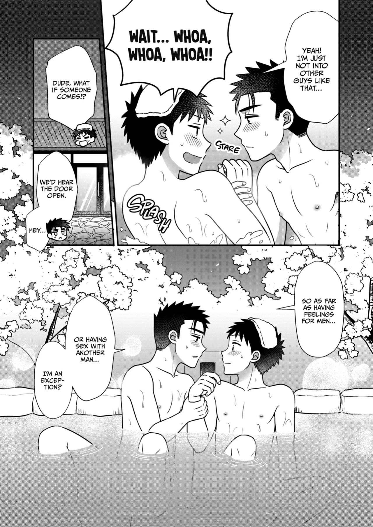 [Suita Kobara ni Choudo Ii (ichi)] Hayatochiri BL - Sakuramau Onsen Ryokoy no Hanashi
