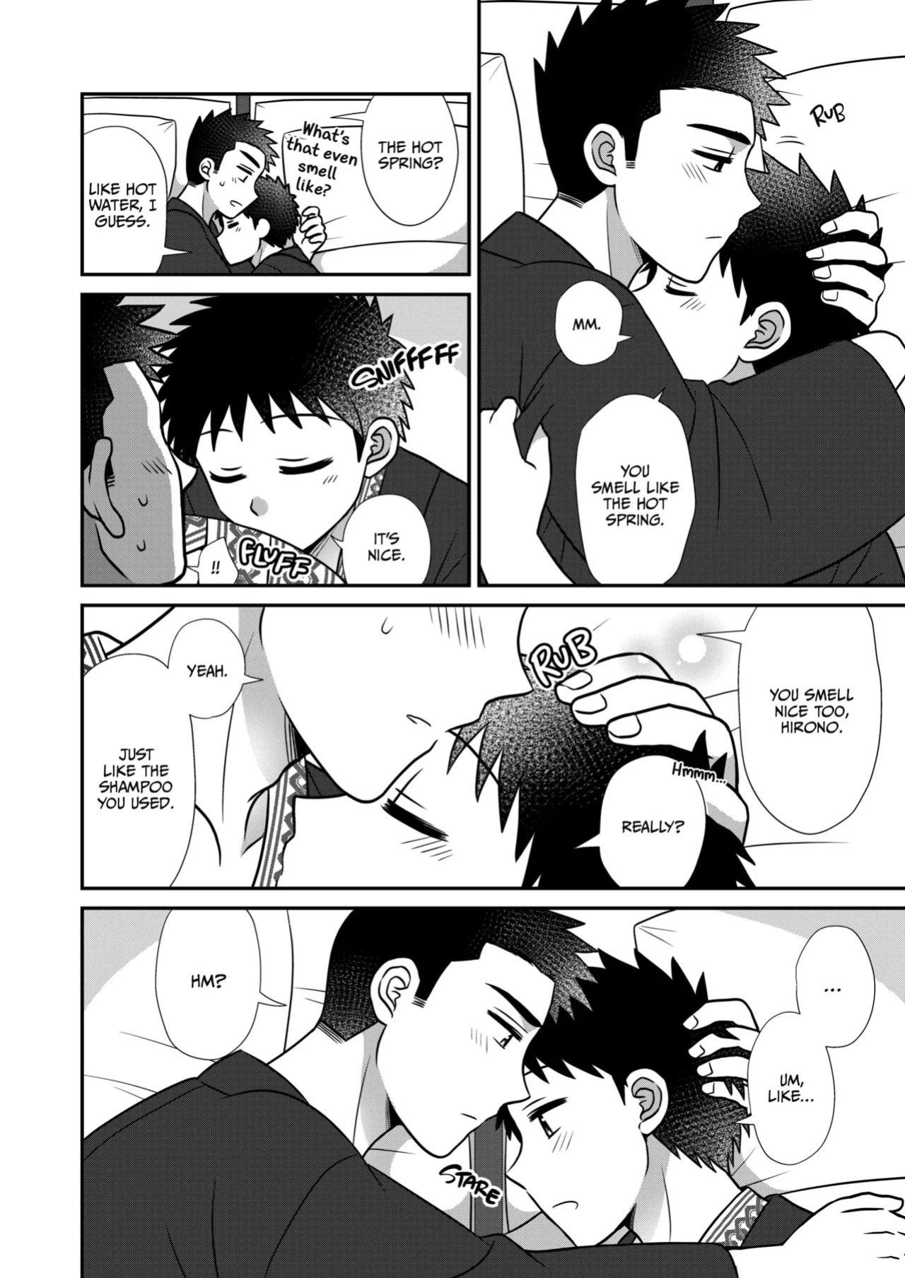 [Suita Kobara ni Choudo Ii (ichi)] Hayatochiri BL - Sakuramau Onsen Ryokoy no Hanashi