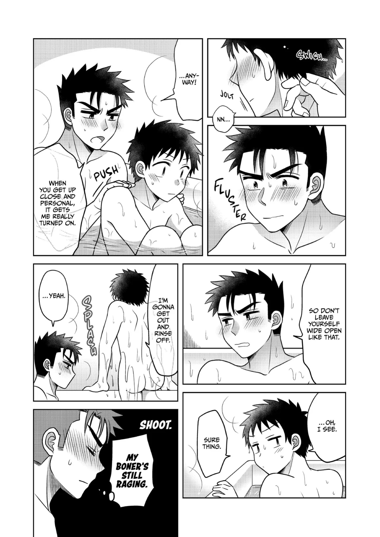 [Suita Kobara ni Choudo Ii (ichi)] Hayatochiri BL - Ame no Hi ni Otomari Suru Hanashi